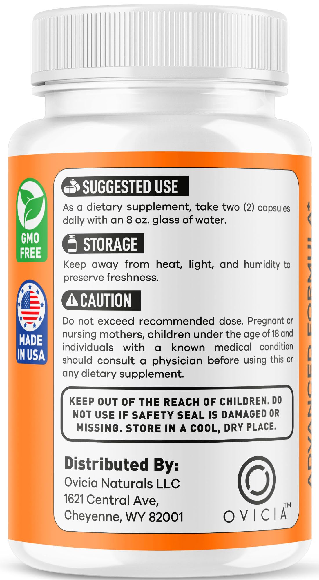OVICIA AlphaFuel Pro Capsules, 120 Capsules