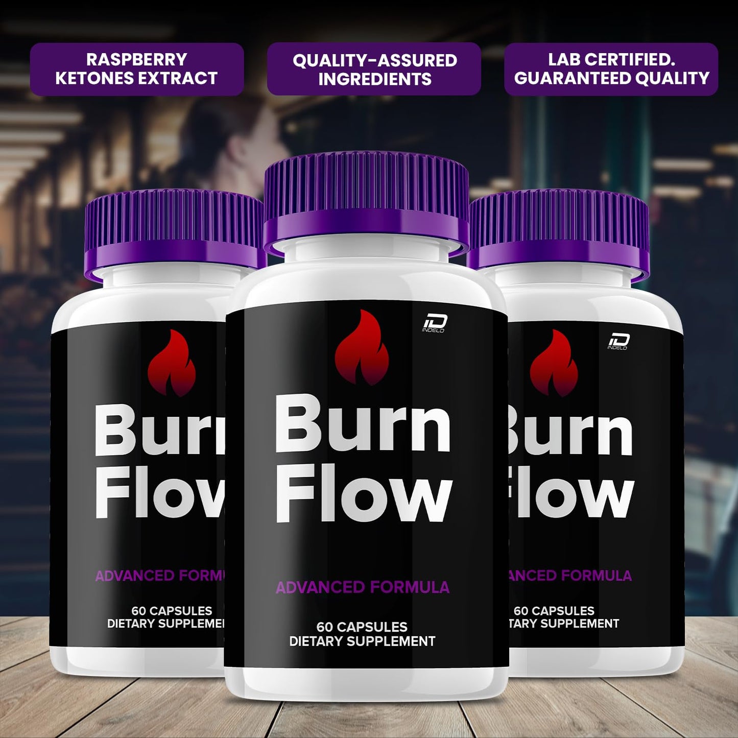 Indelo BurnFlow 300 Capsules