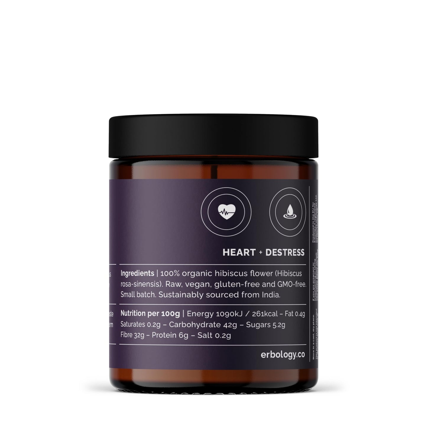 Erbology Organic Hibiscus Powder, 3.2 oz