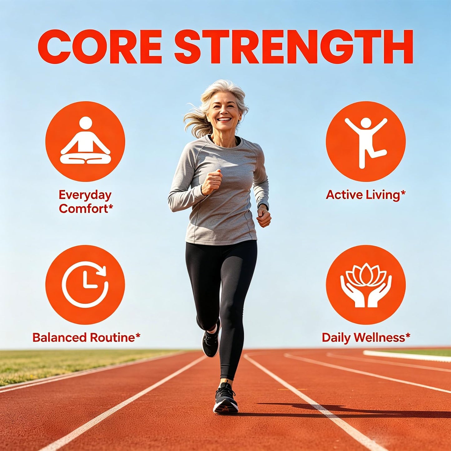 AMZEYE Core Strength 60 Capsules