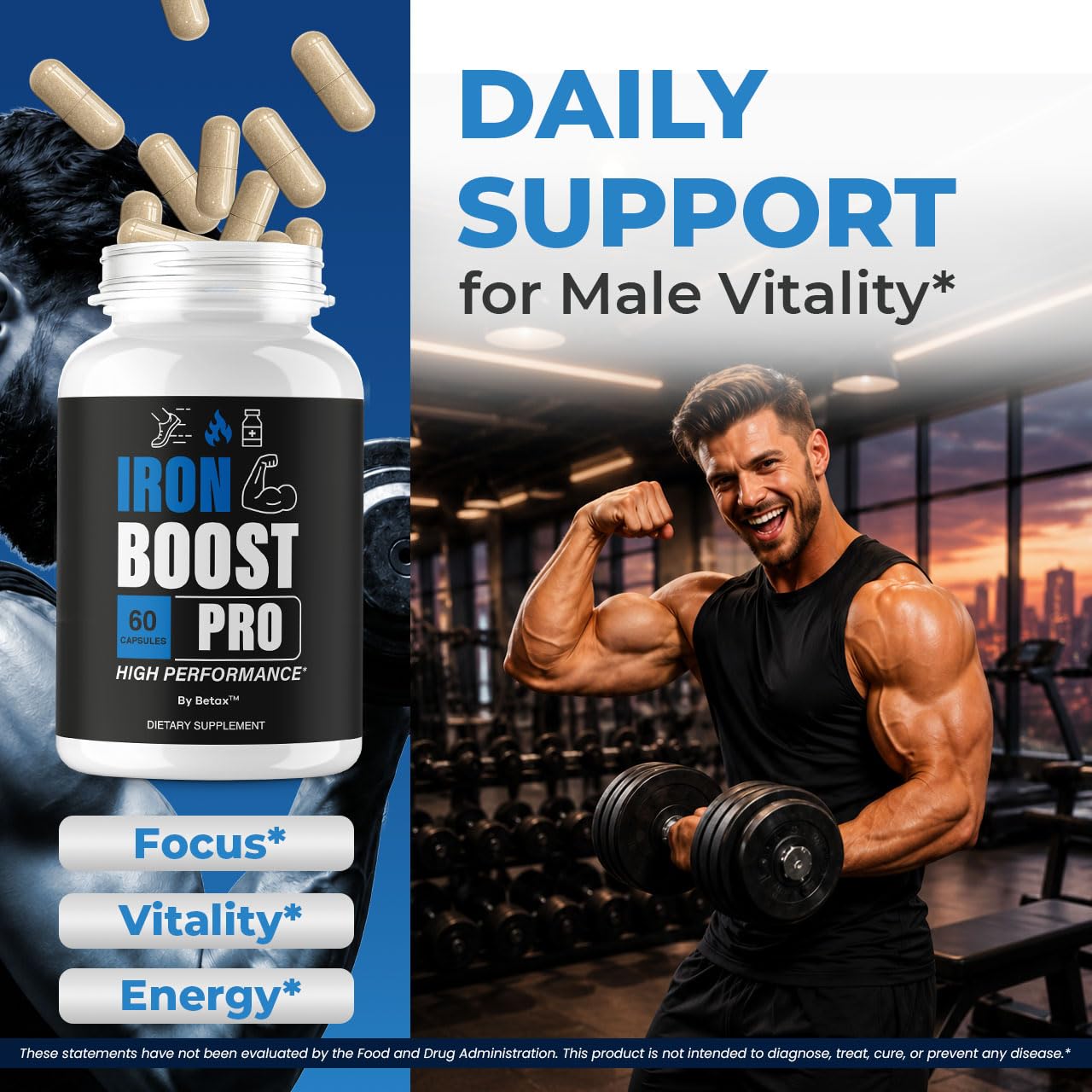 BetaX Iron Boost Capsule 120 Capsules