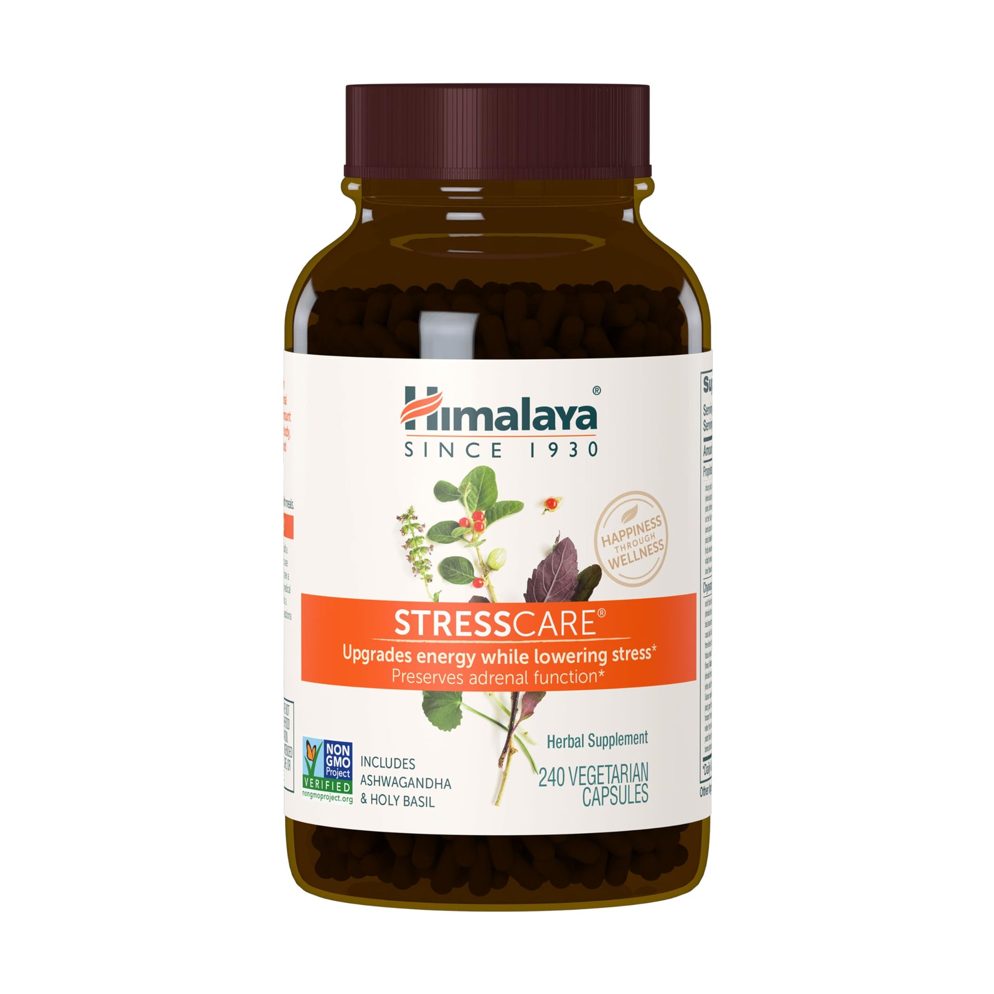 Himalaya StressCare Herbal Supplement Capsules, 240 Capsules