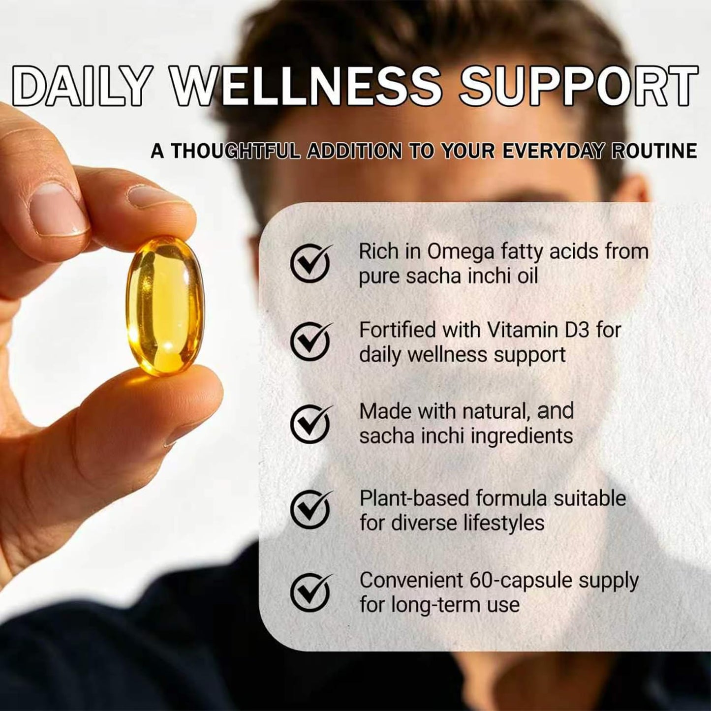 LINSETING Athera Sacha Inchi Oil Softgels 60 Capsules