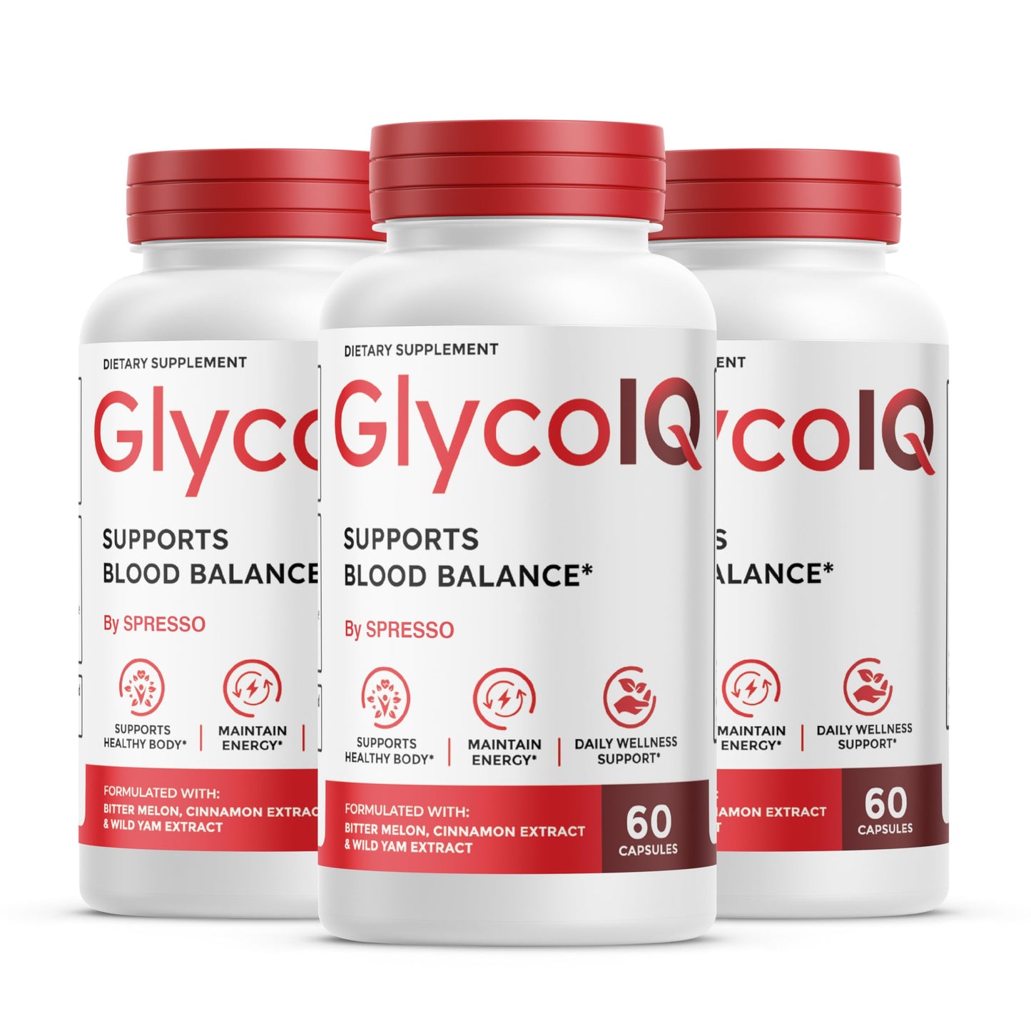 SPRESSO GlycoIQ Capsules, 180 Capsules