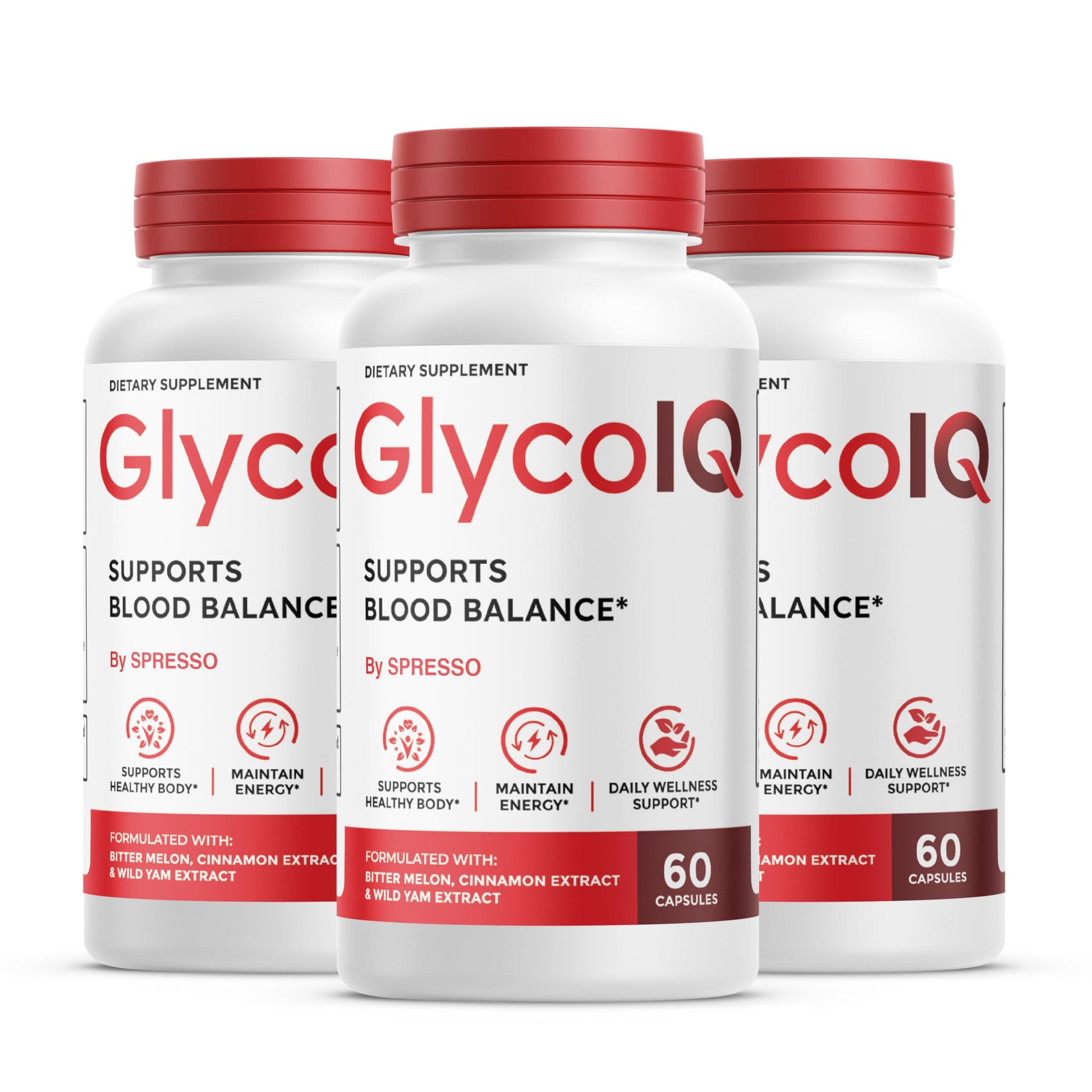 SPRESSO GlycoIQ Capsules, 180 Capsules