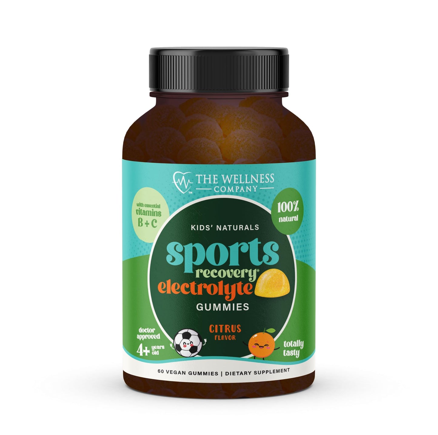 The Wellness Company Kids Naturals Sport Recovery Gummies 120 Count