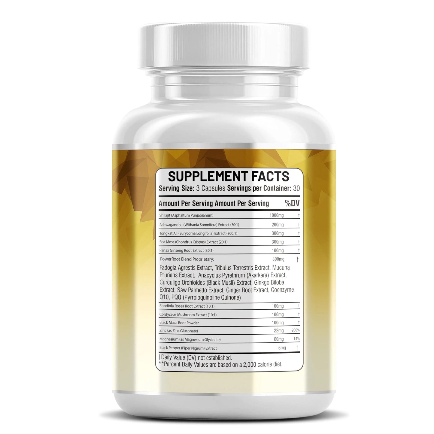 Kun Shafi Shilajit Complex Capsules, 90 Capsules