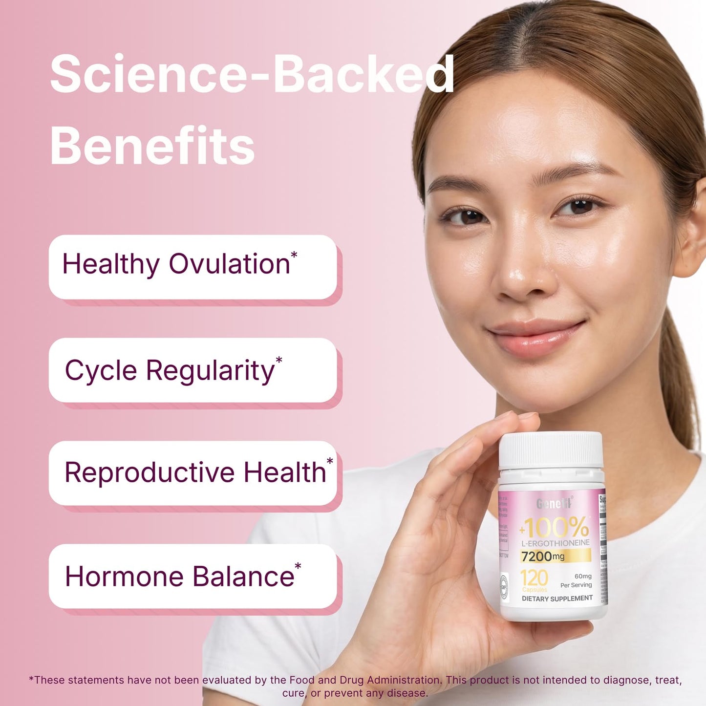 GENEIII Women's Hormonal Health Supplement Capsule, 120 Count