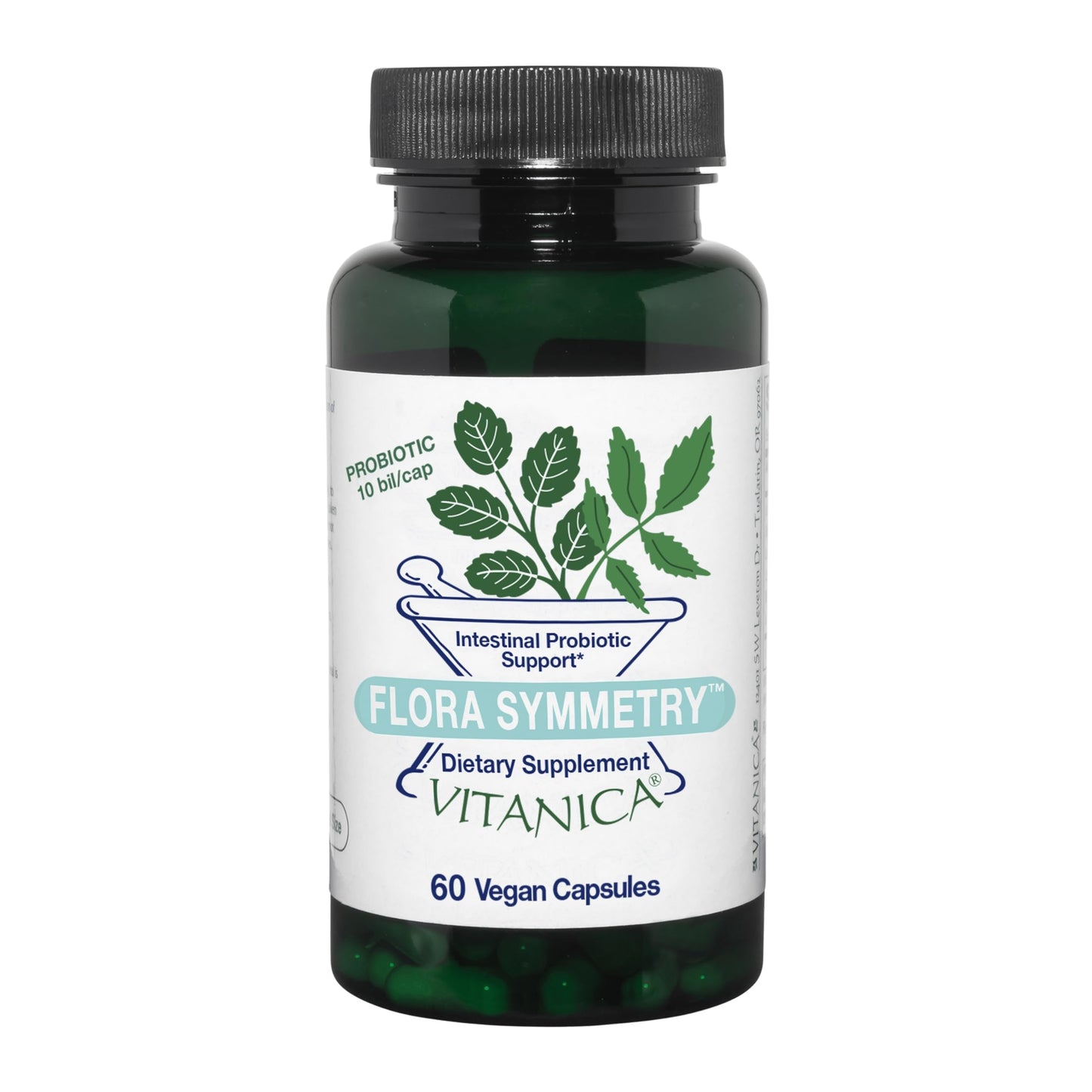 Vitanica Flora Symmetry Probiotic Capsule, 60 Count