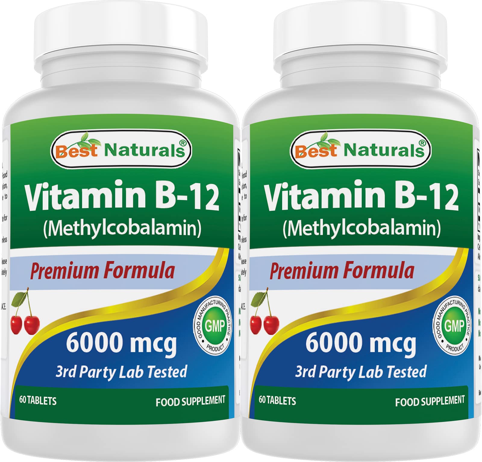 Best Naturals Vitamin B-12 Methylcobalamin Sublingual Tablet 120 Tablets
