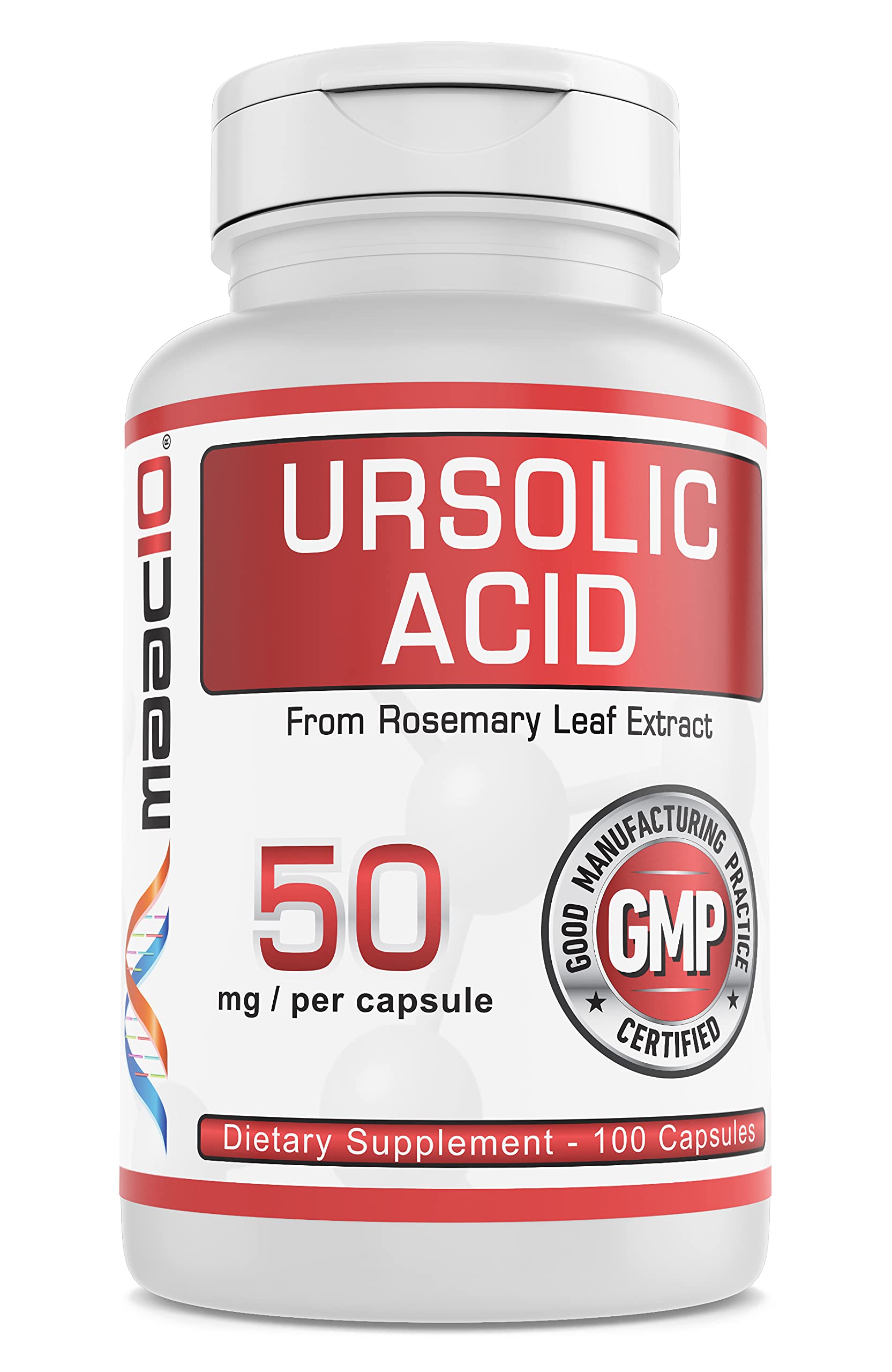 MAAC10 Ursolic Acid 50mg Capsule, 1 Capsule