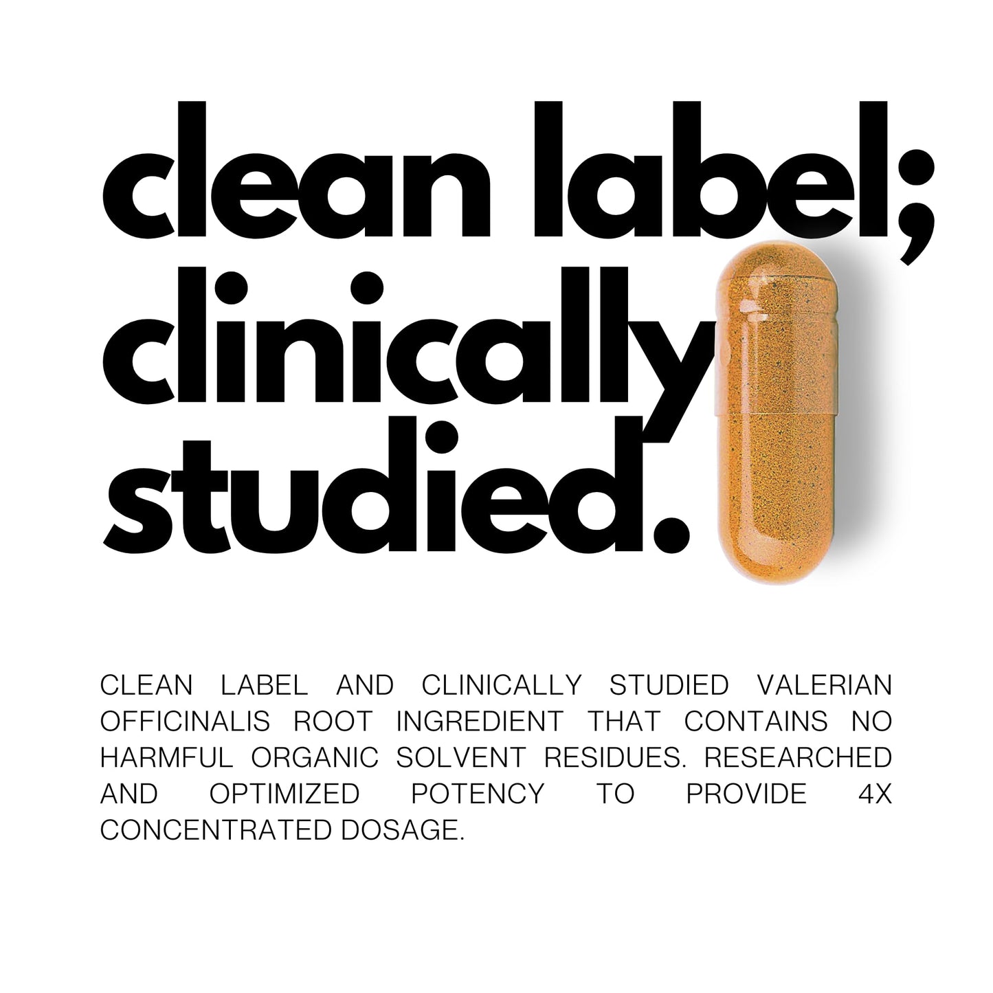 FOLIUS LABS Valerian Root 4:1 Extract Capsules, 60 Count