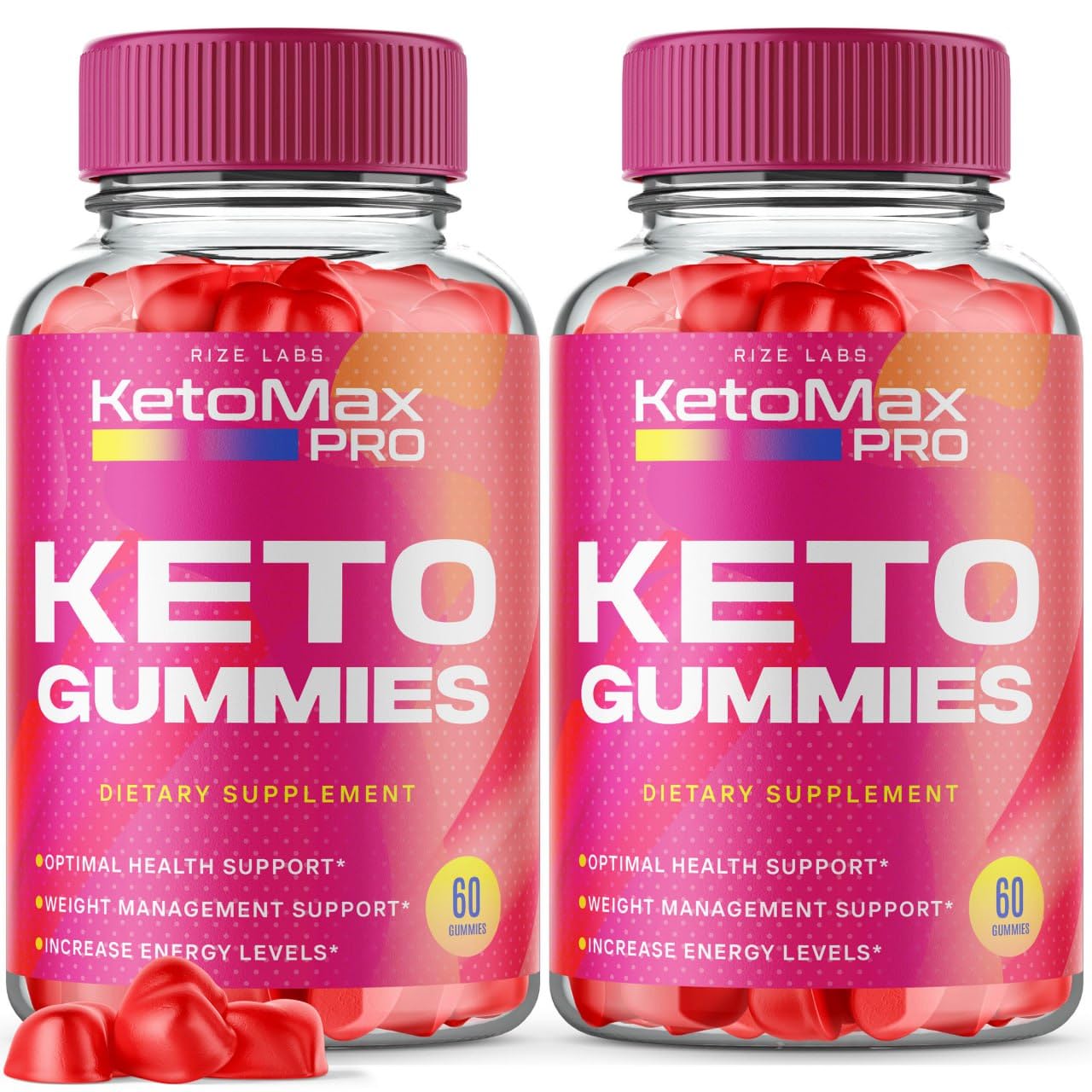 Rize Labs Keto Max Pro ACV Keto Gummy 120 Gummies