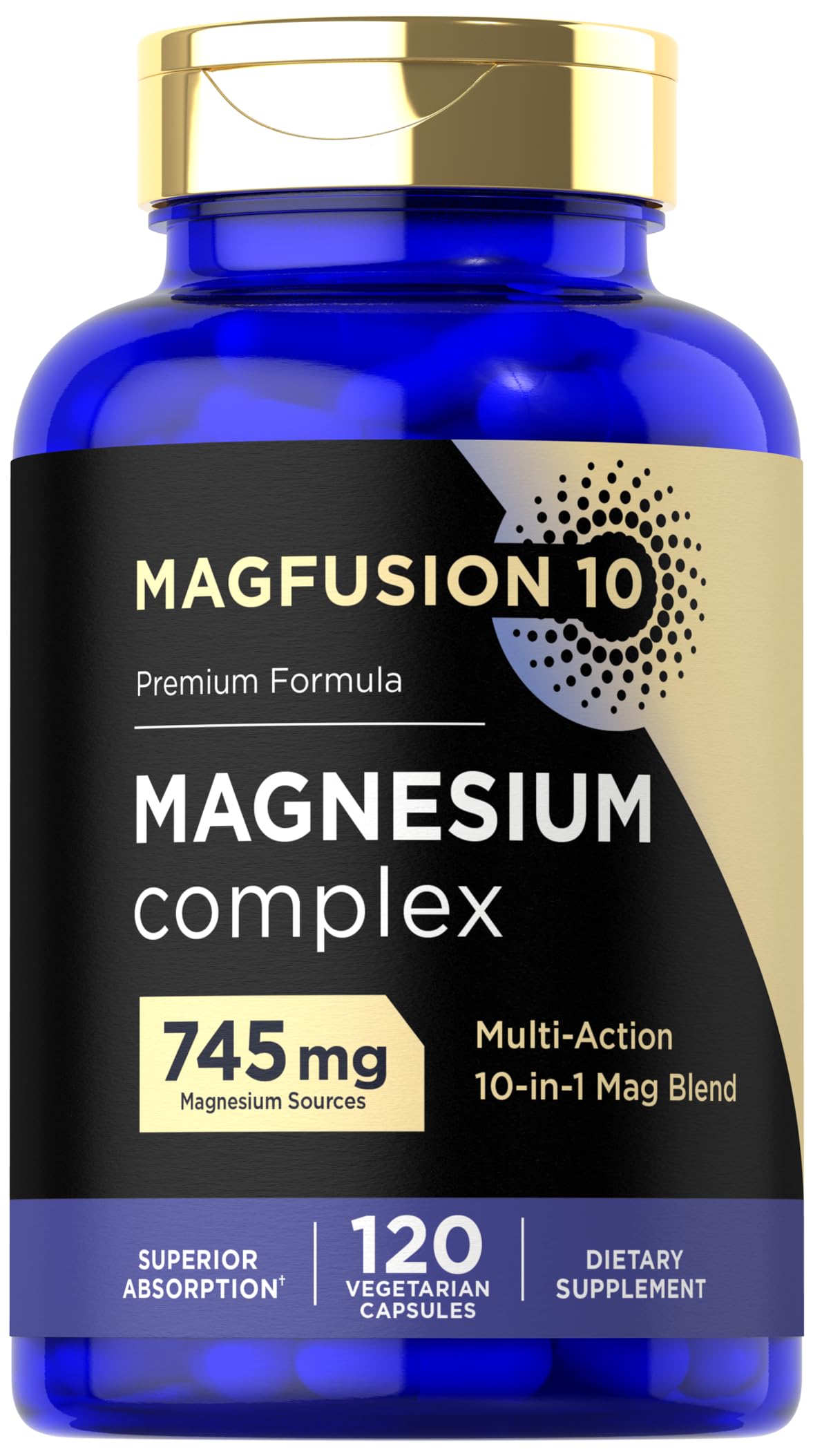 Magfusion-10 Magnesium Complex Supplement 120 Capsules