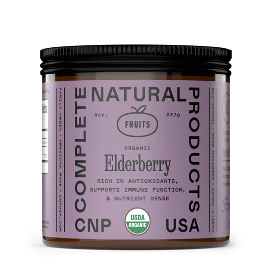 Complete Natural Products Organic Elderberry Powder 8 Ounce
