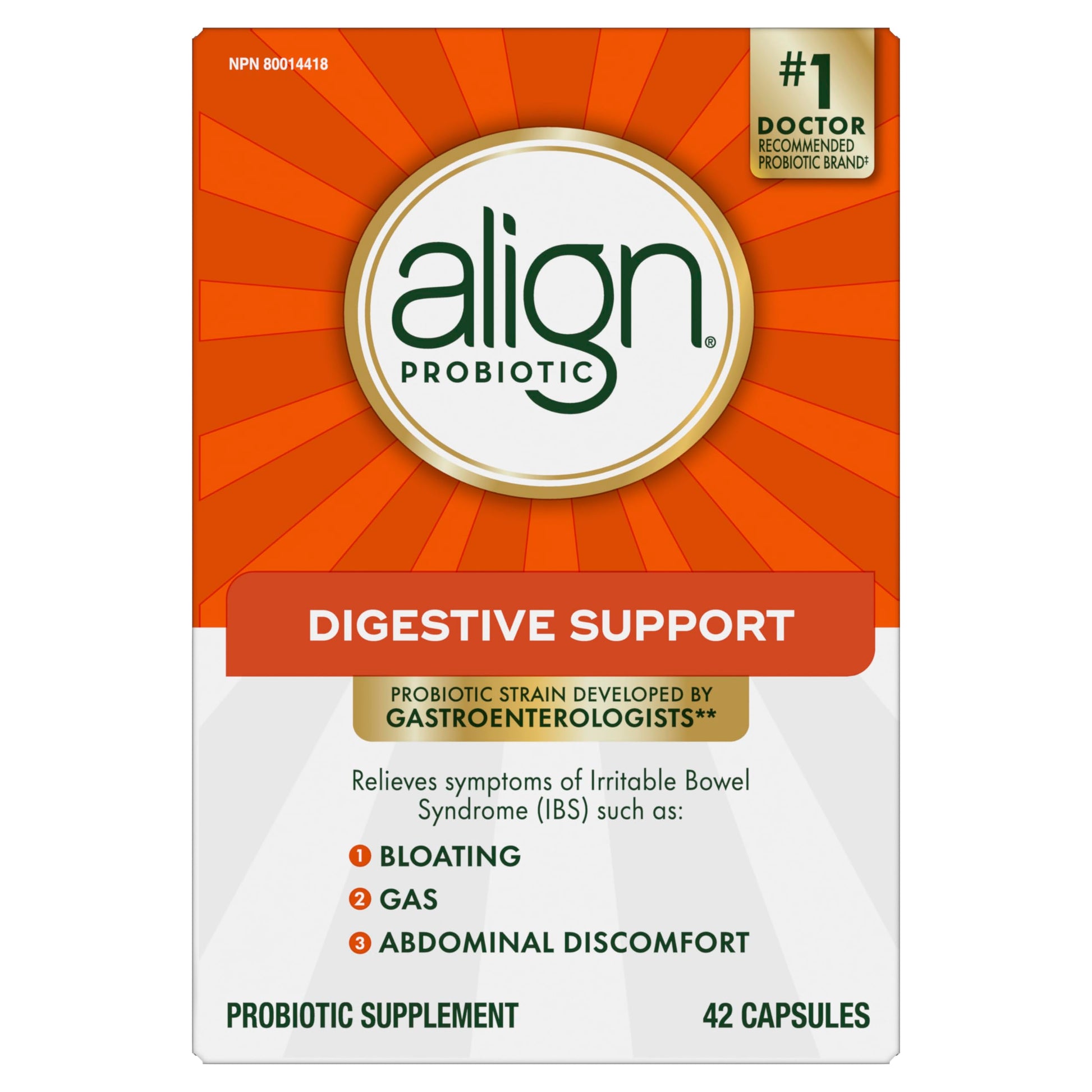Align Probiotic Supplement 42 Capsules
