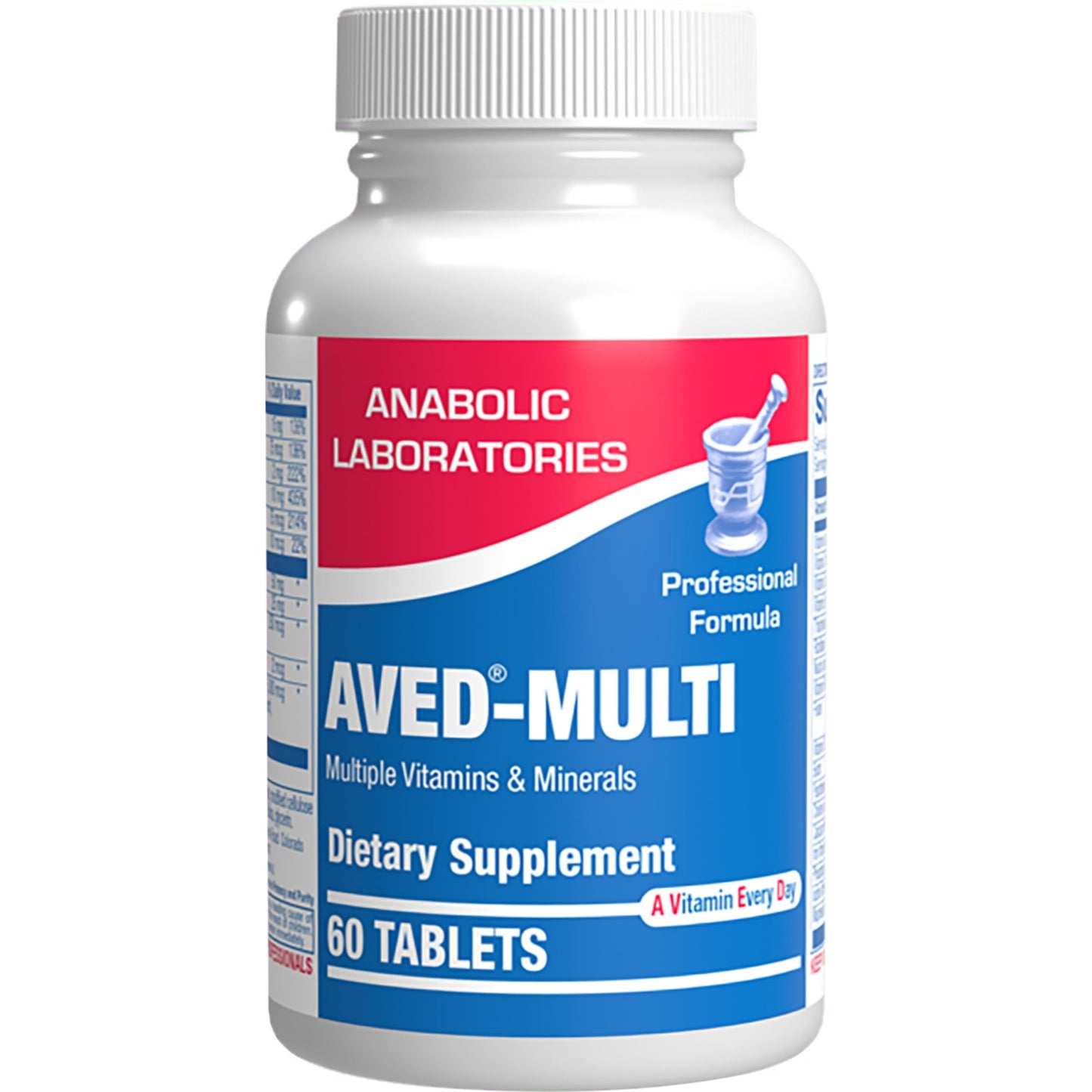 Anabolic Laboratories 30-In-1 Adult Multivitamin with Iron, 60 Tablets
