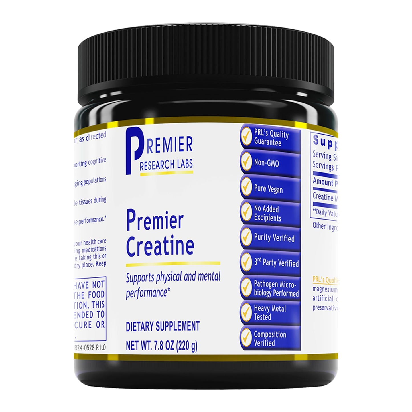 Premier Research Labs Premier Creatine Monohydrate Powder, 7.8 oz