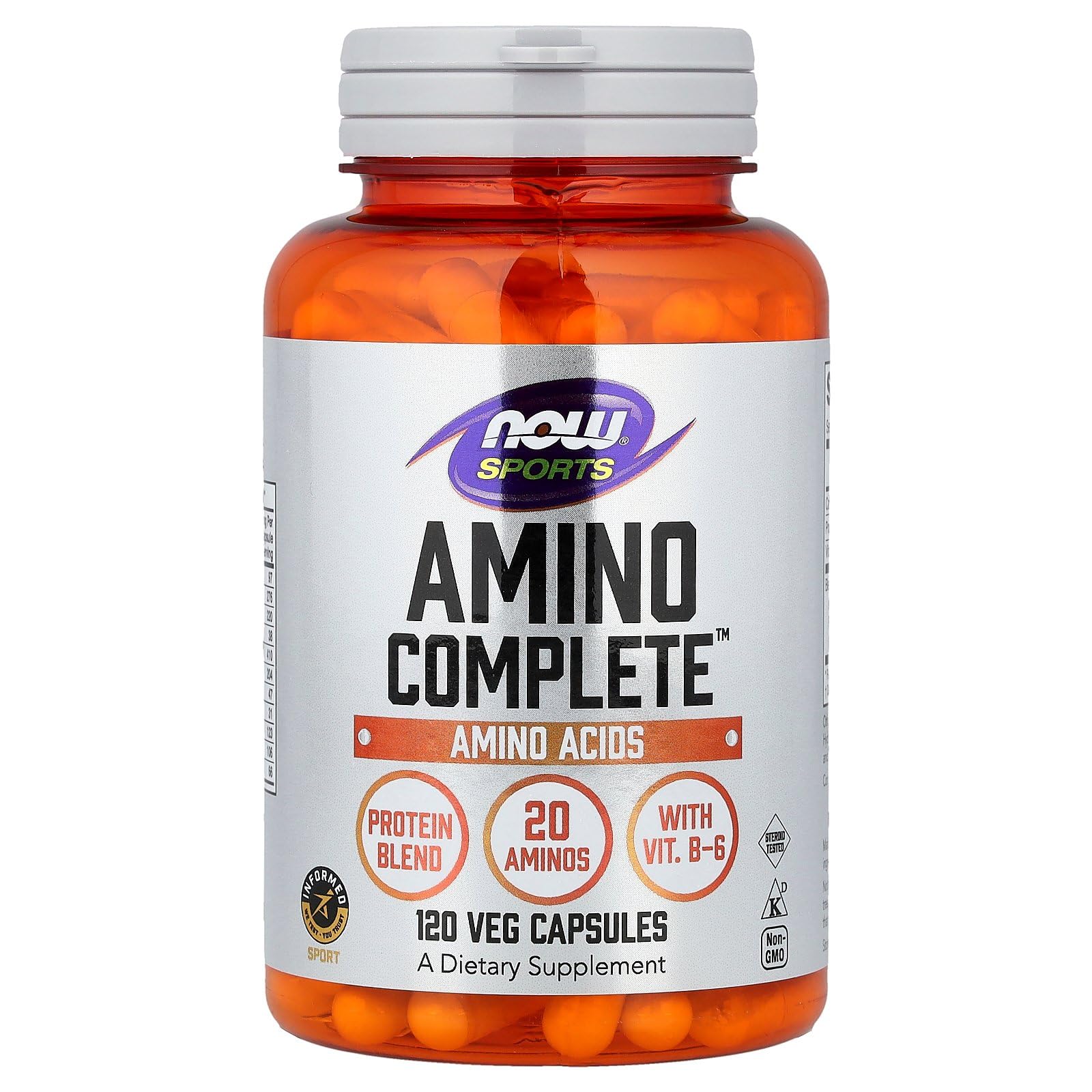NOW Foods Amino Complete 120 Capsules