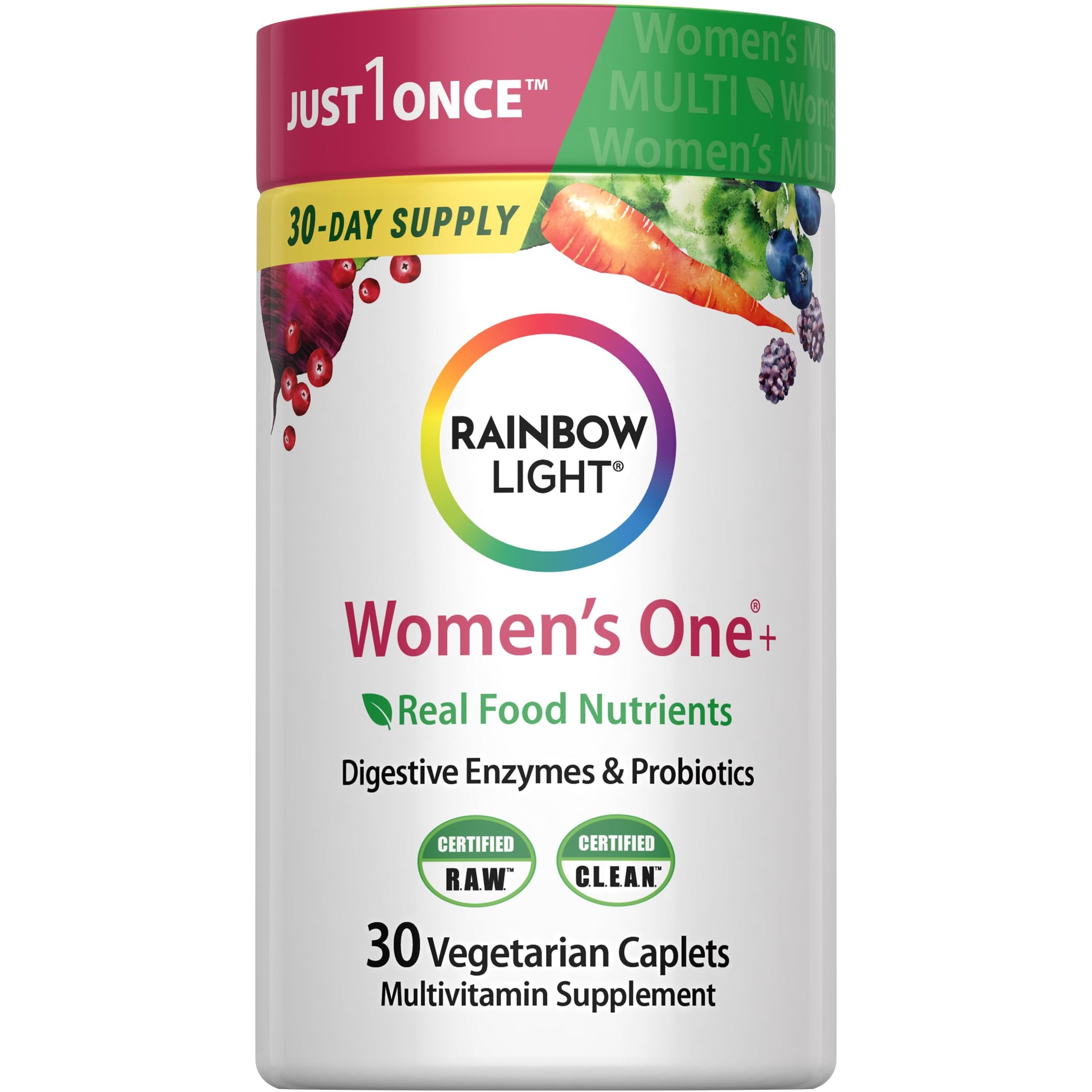 Rainbow Light Womens Multivitamin One+ 30 Tablets