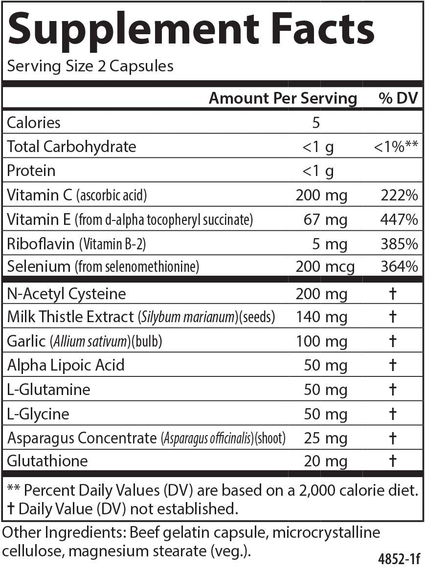 Carlson Glutathione Booster 180 Capsules