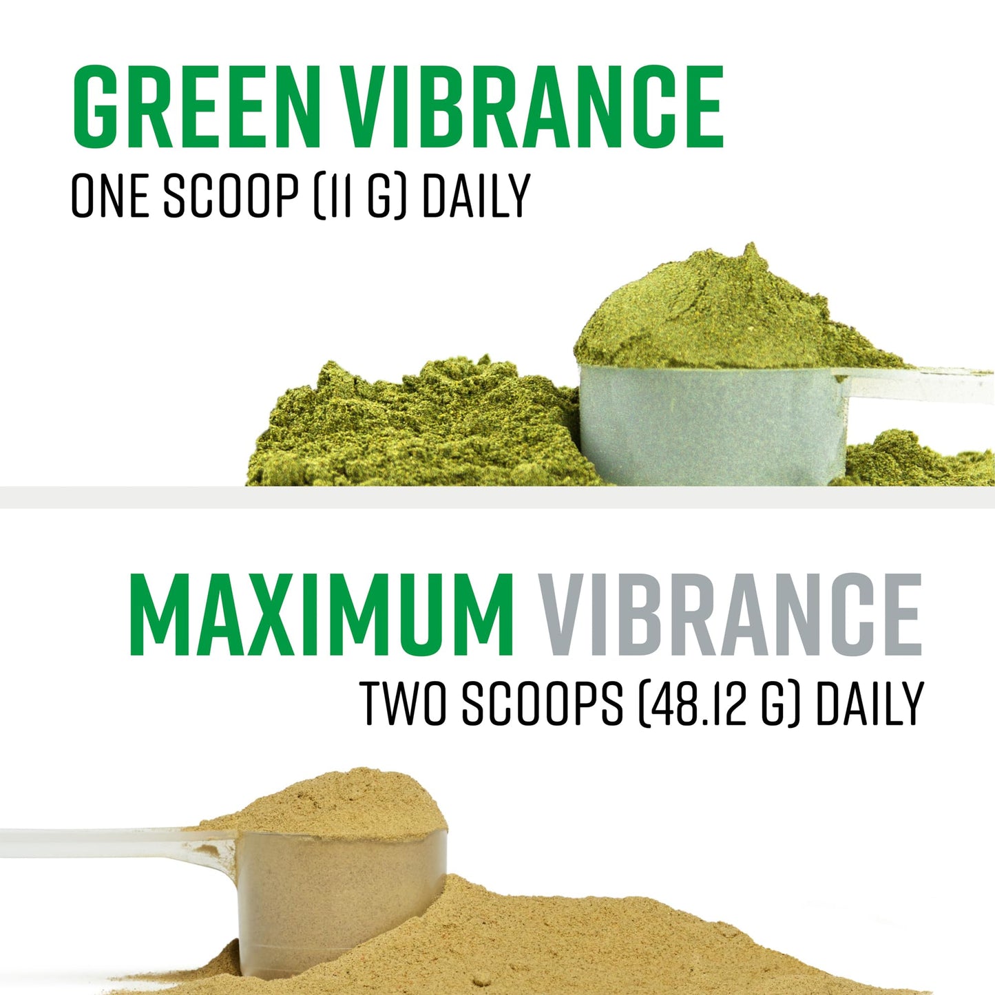 Vibrant Health Green Vibrance and Maximum Vibrance Bundle (Powder), 2-Pack
