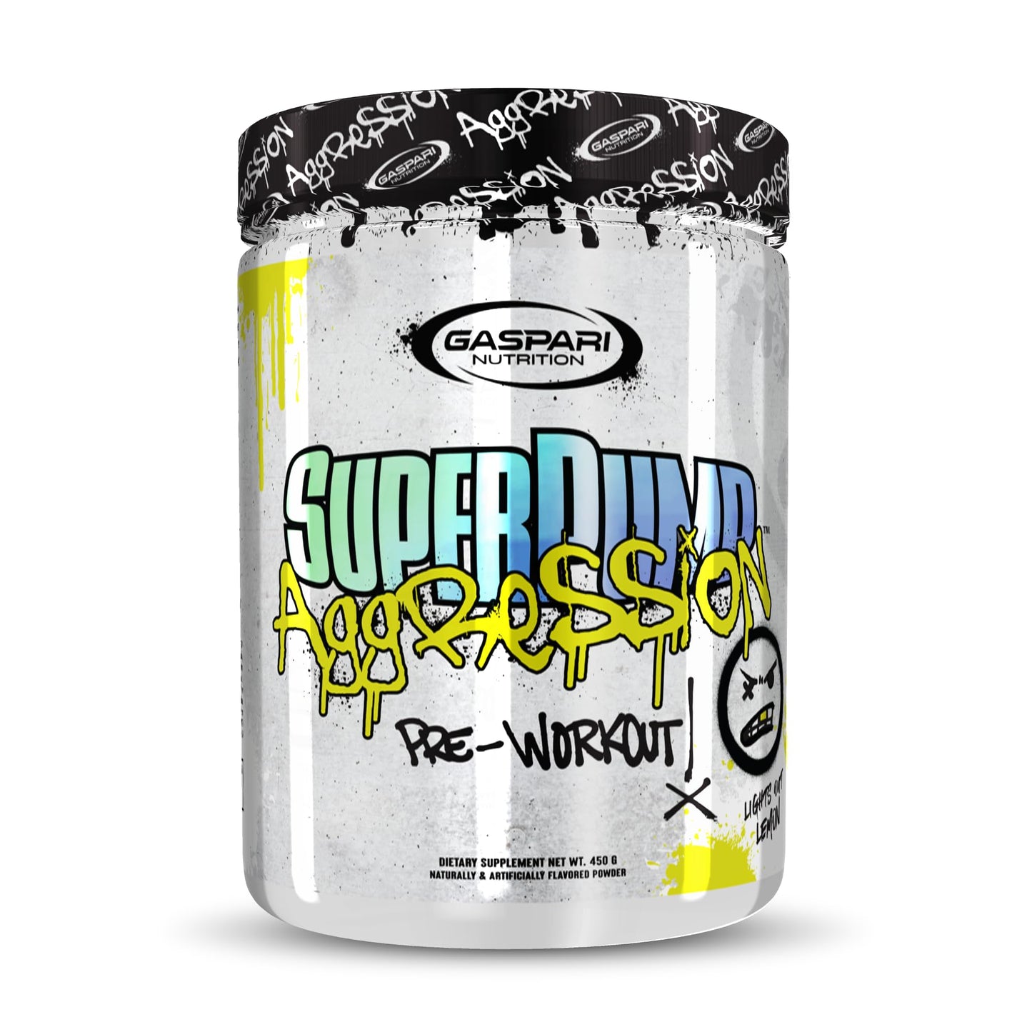 Gaspari Nutrition SuperPump Aggression Pre-Workout Powder, 15.87 oz