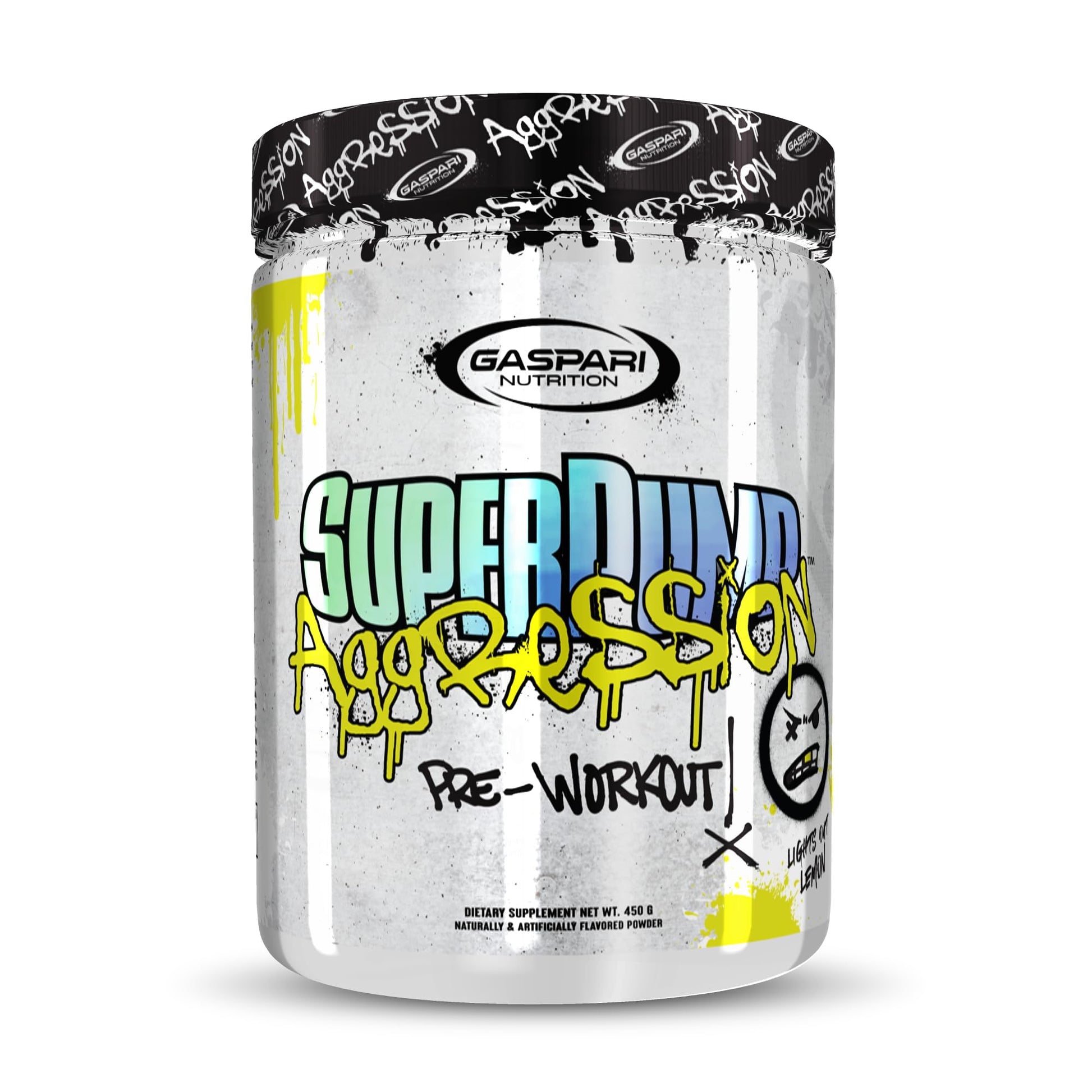 Gaspari Nutrition SuperPump Aggression Pre-Workout Powder, 15.87 oz
