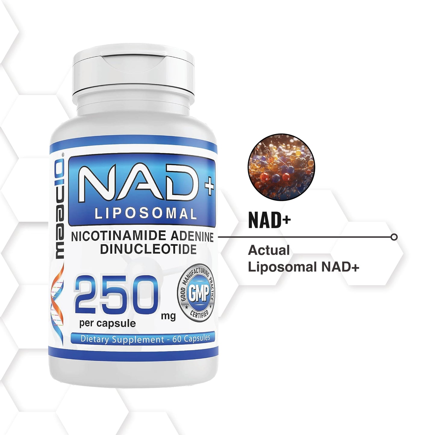 MAAC10 Liposomal NAD Supplement Capsule 60 Count