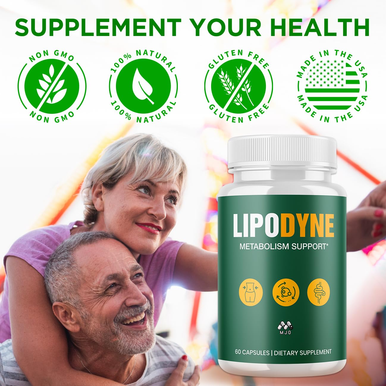 MJO LipoDyne Capsules, 180 Capsules
