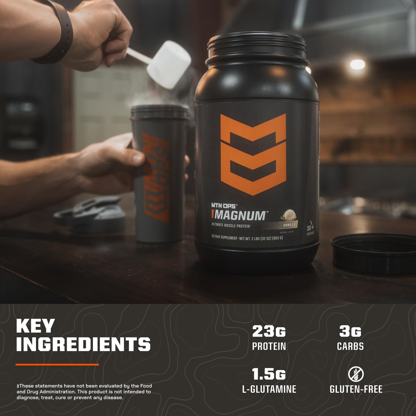 MTN OPS Magnum Whey Protein Powder 33.8 Servings