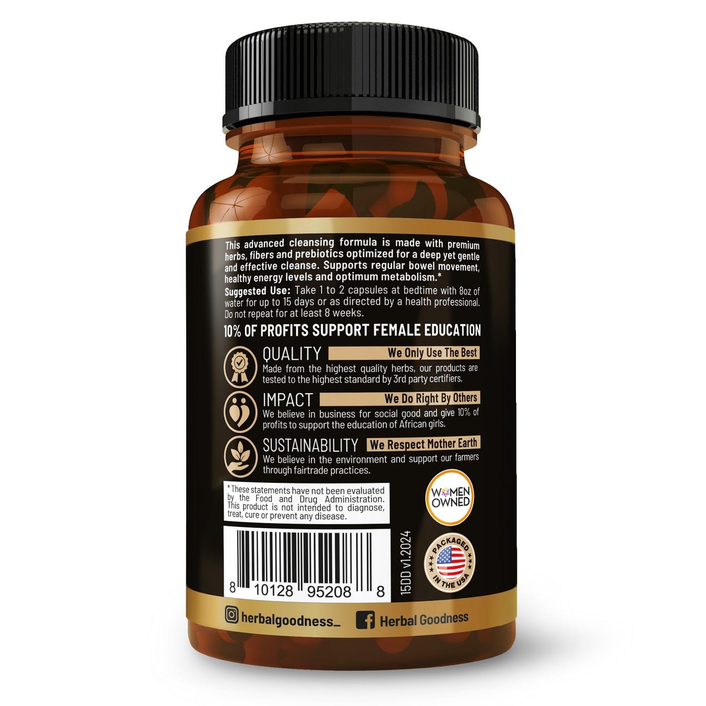 Herbal Goodness 15 Day Detox, 60 Capsules