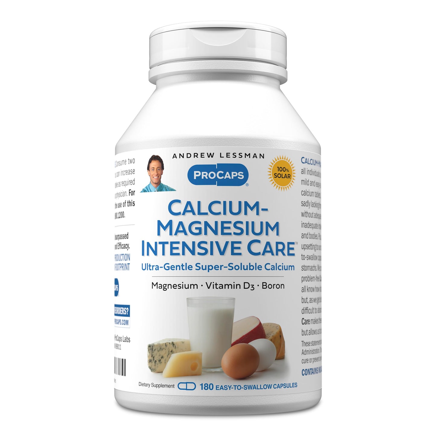 ANDREW LESSMAN Calcium Magnesium Intensive Care Capsules 180 Count