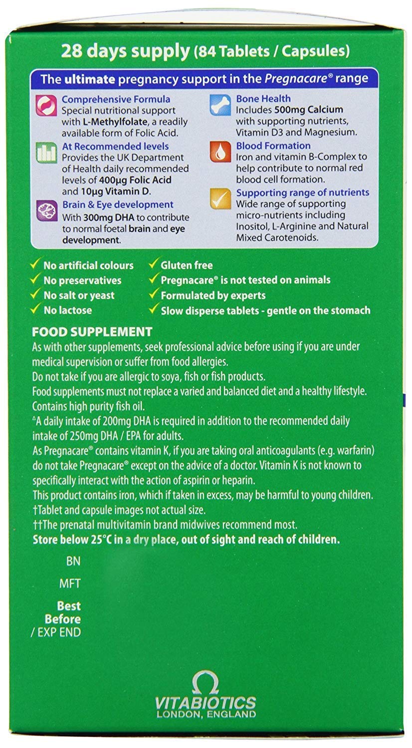 PANA Pregnacare Max Capsules & Tablets Pack of 2