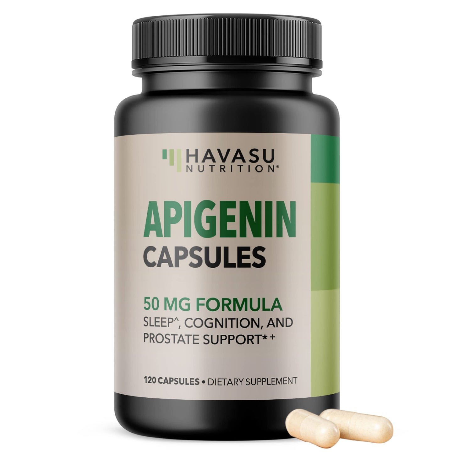 HAVASU NUTRITION Apigenin 50mg Capsules, 120 Count