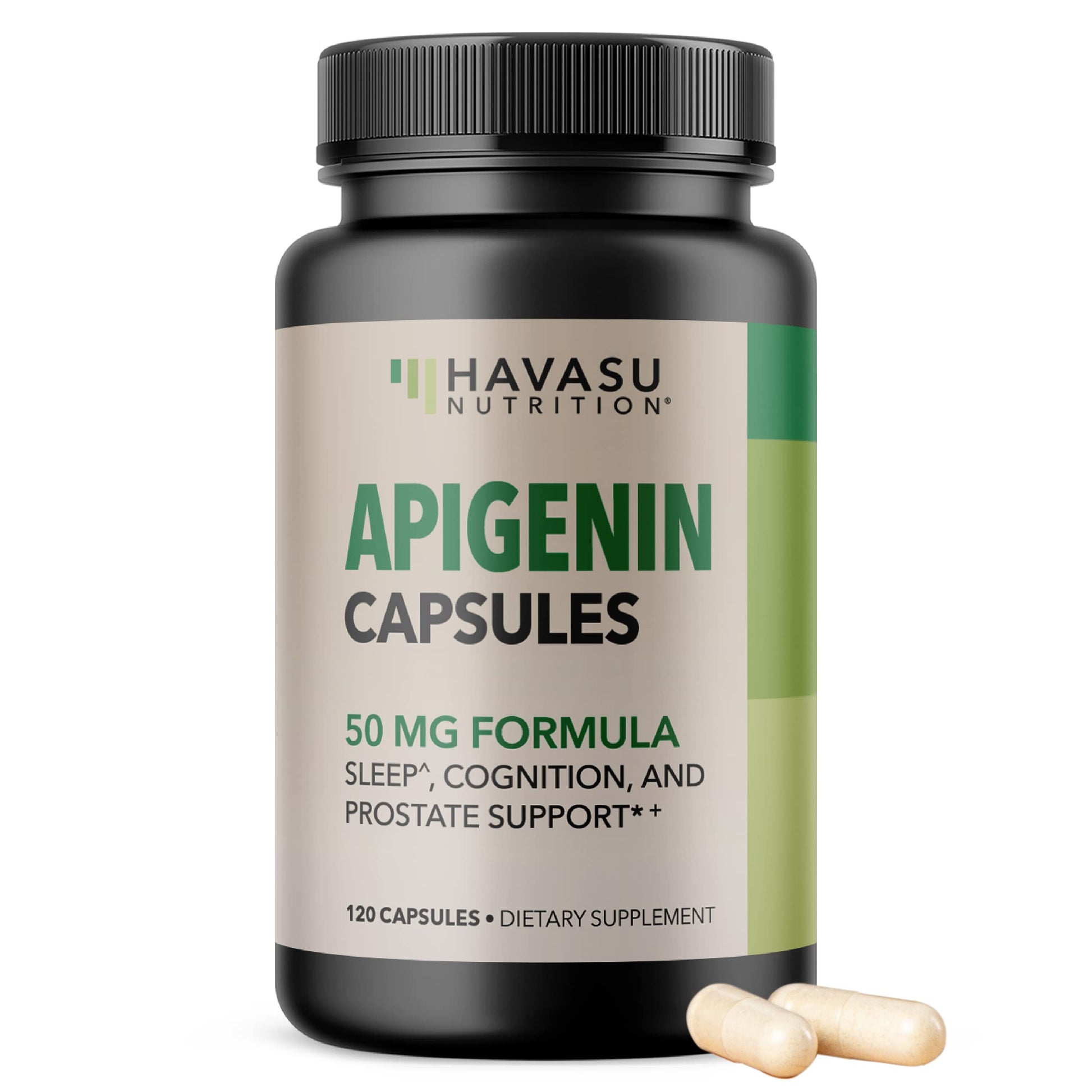 HAVASU NUTRITION Apigenin 50mg Capsules, 120 Count