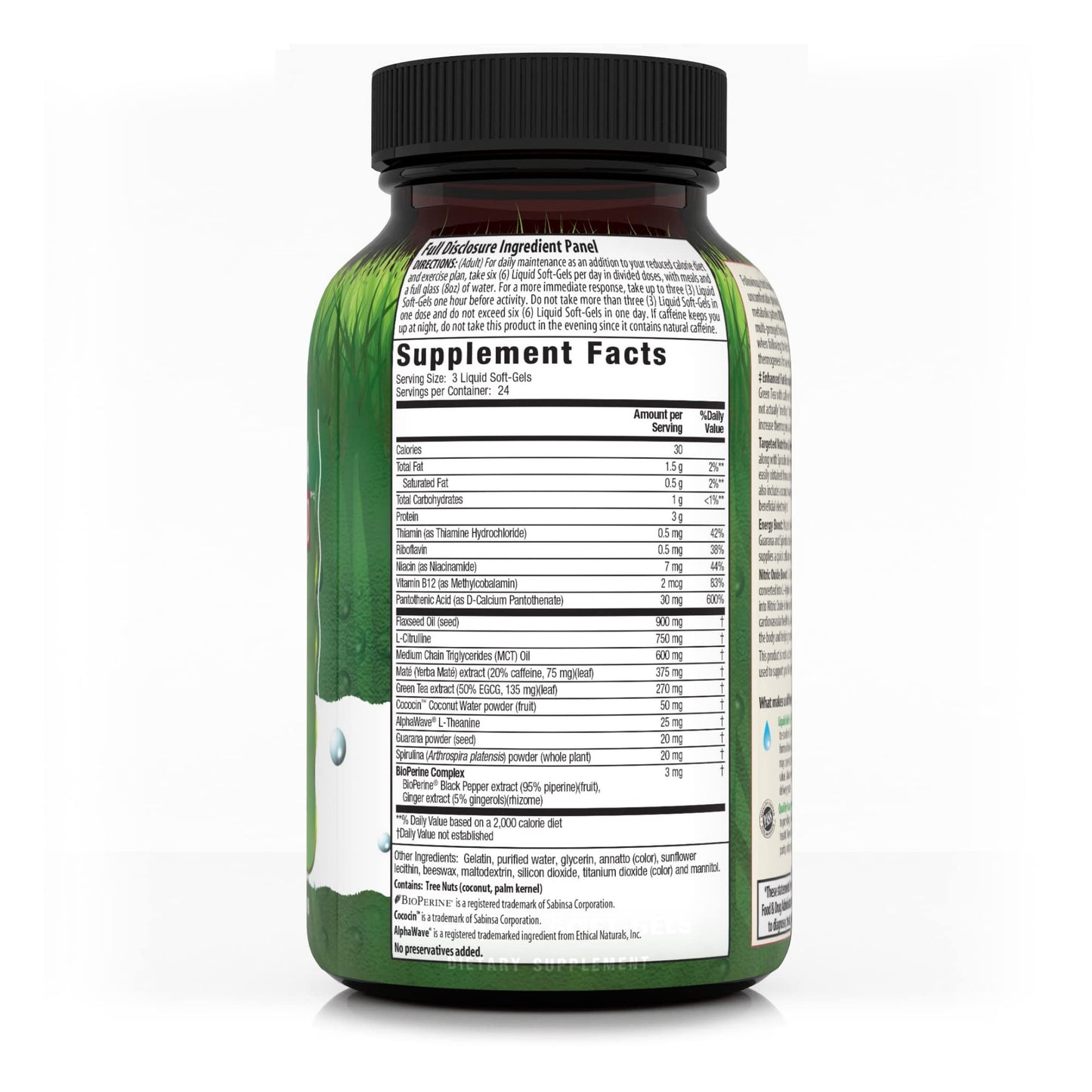 Irwin Naturals Keto-Karma Burn Fat Red Capsules, 72 Count