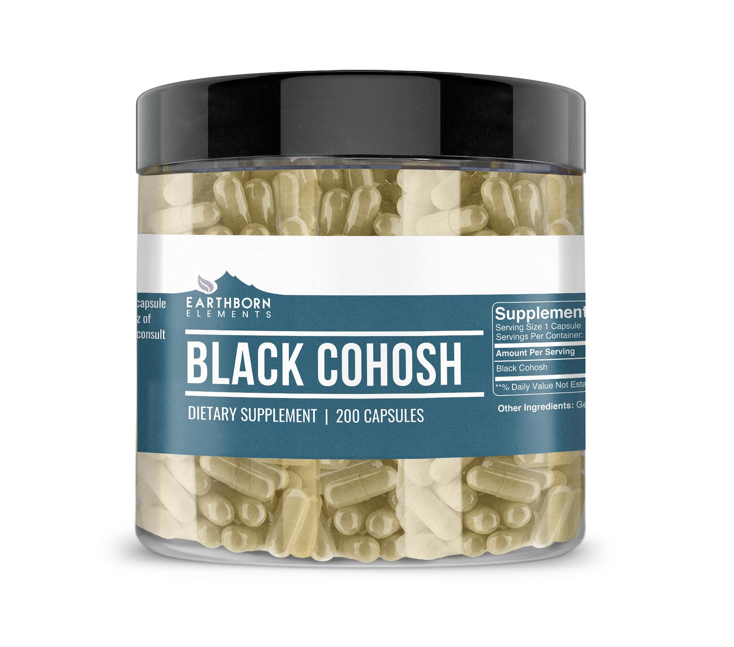 Earthborn Elements Black Cohosh Capsule 200 Count