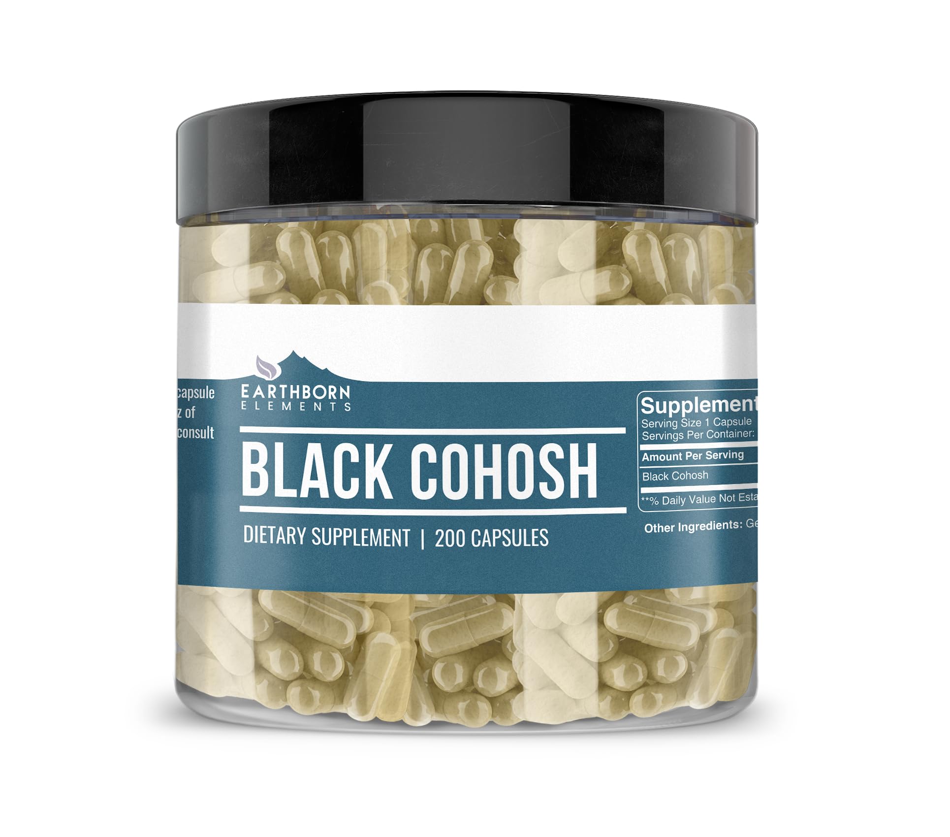 Earthborn Elements Black Cohosh Capsule 200 Count