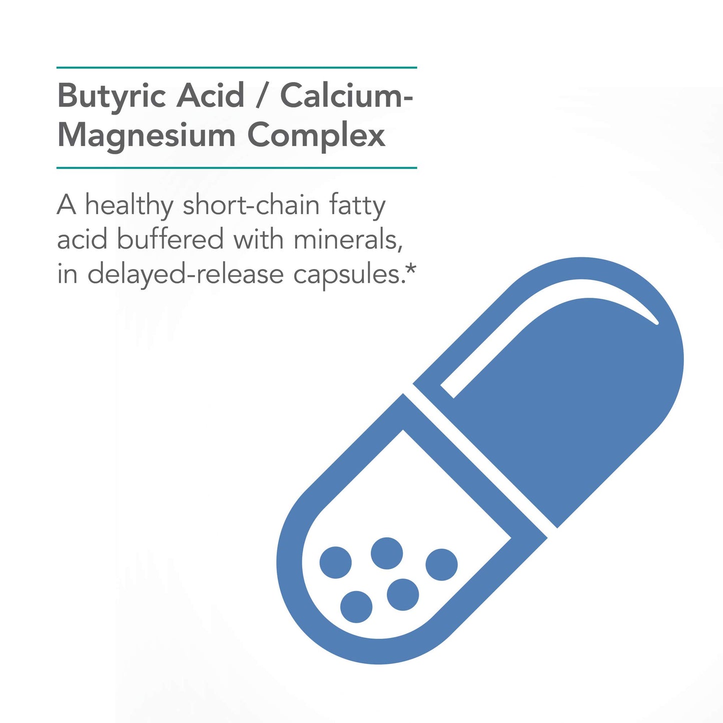 Allergy Research Group NutriCology ButyrAid Colon Lining Nutrition Capsules, 100 Count