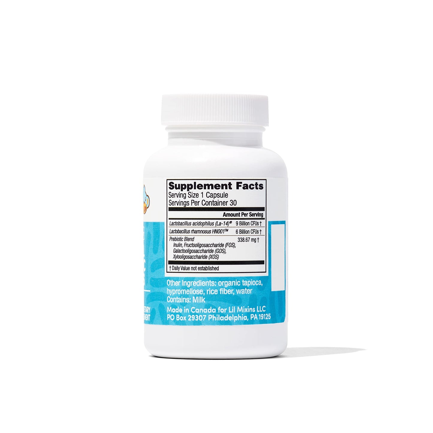 Lil Mixins Early Allergen Prenatal Probiotics Capsule for Women & Baby, 1 Count