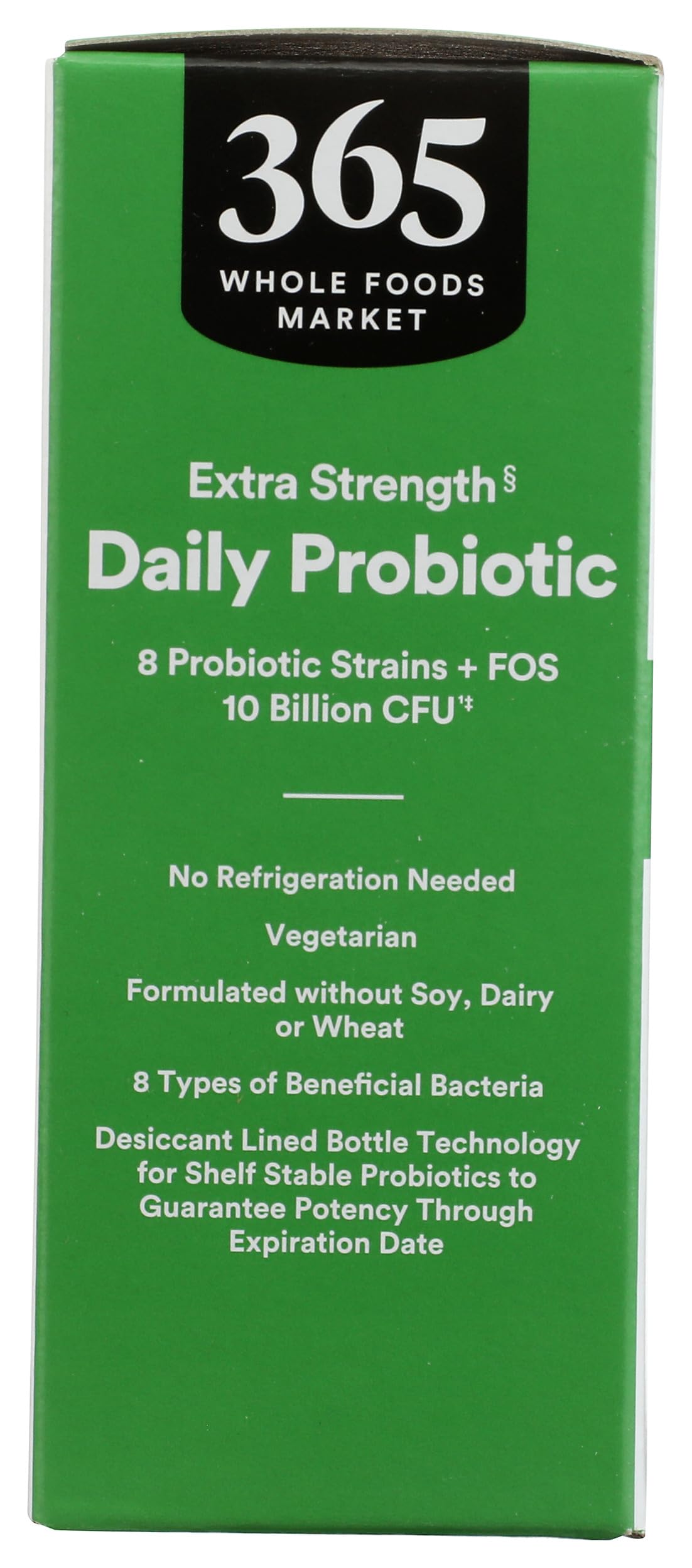 365 by Whole Foods Market Extra Strength Daily Probiotic 10 Billion CFU Capsule 30