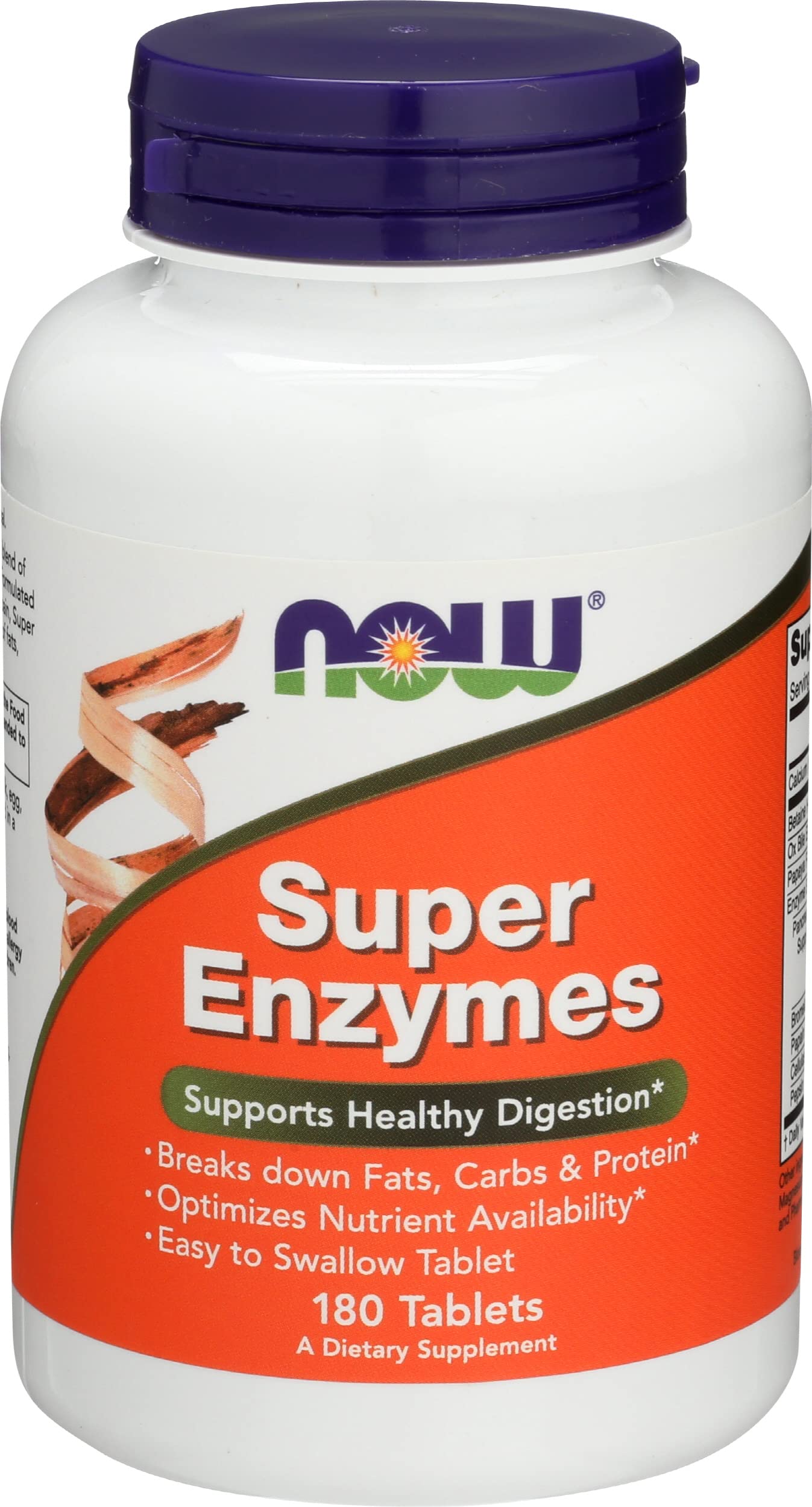 NOW Foods Super Enzymes Capsule, 180 Count