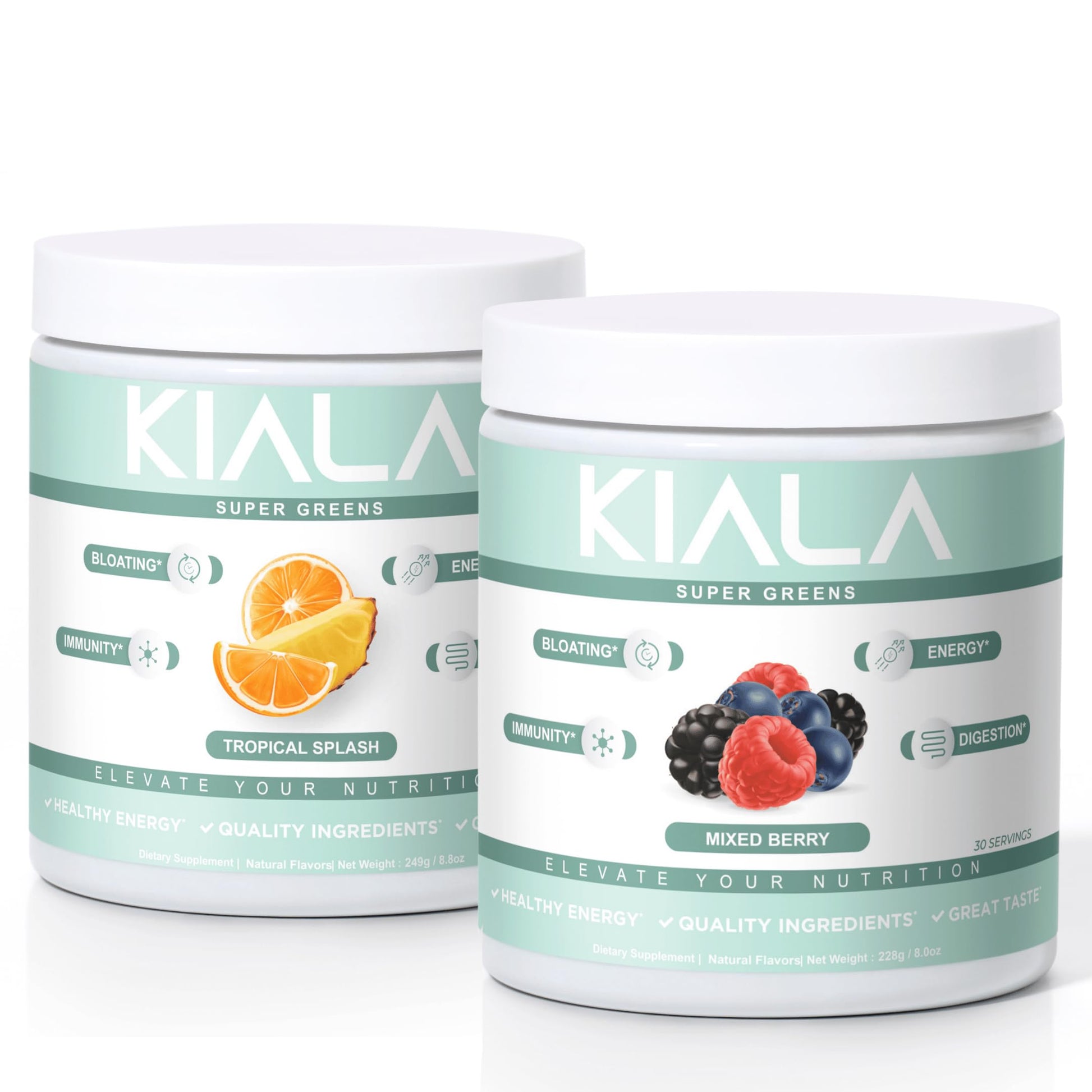 Kiala Nutrition Super Greens Powder 16.7