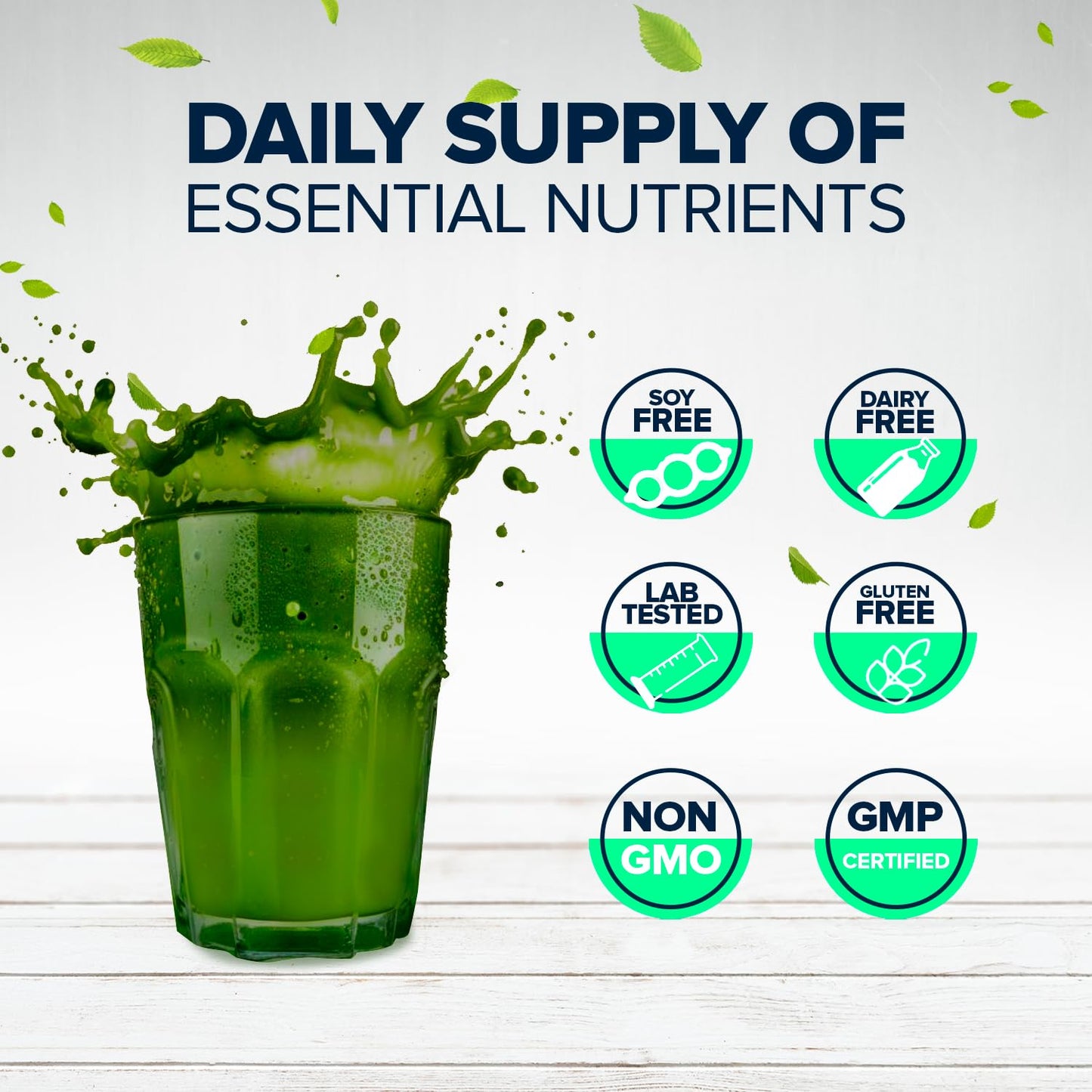 NF Sports Super Greens Beet Infused Superfood Powder, 0.17 Ounce