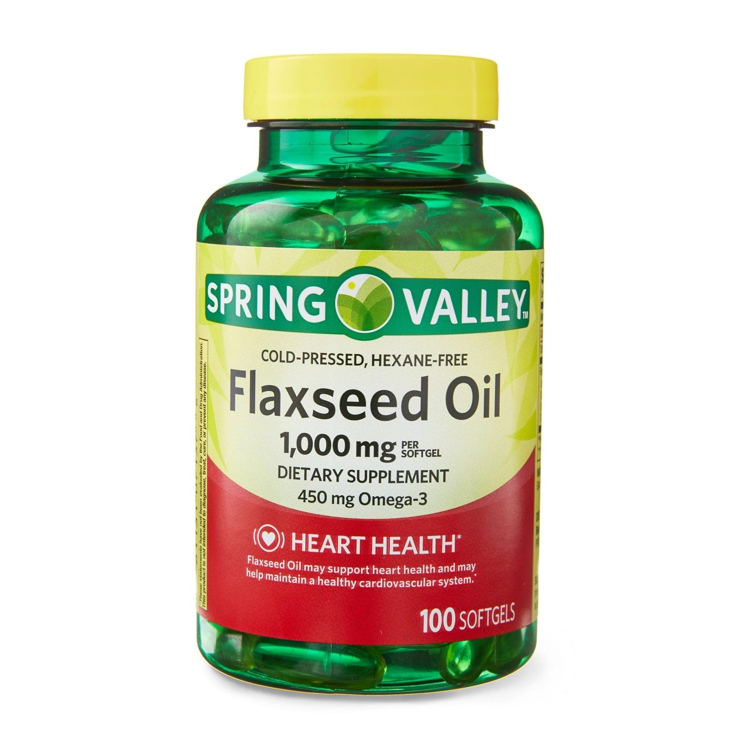 BasketGoods Flaxseed Oil Softgels 100 Count
