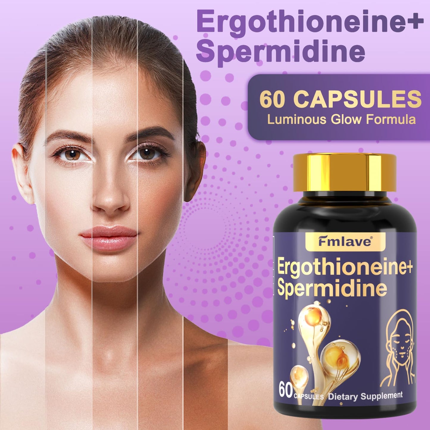 Dr. HR Ergothioneine Spermidine Supplement Capsule 1