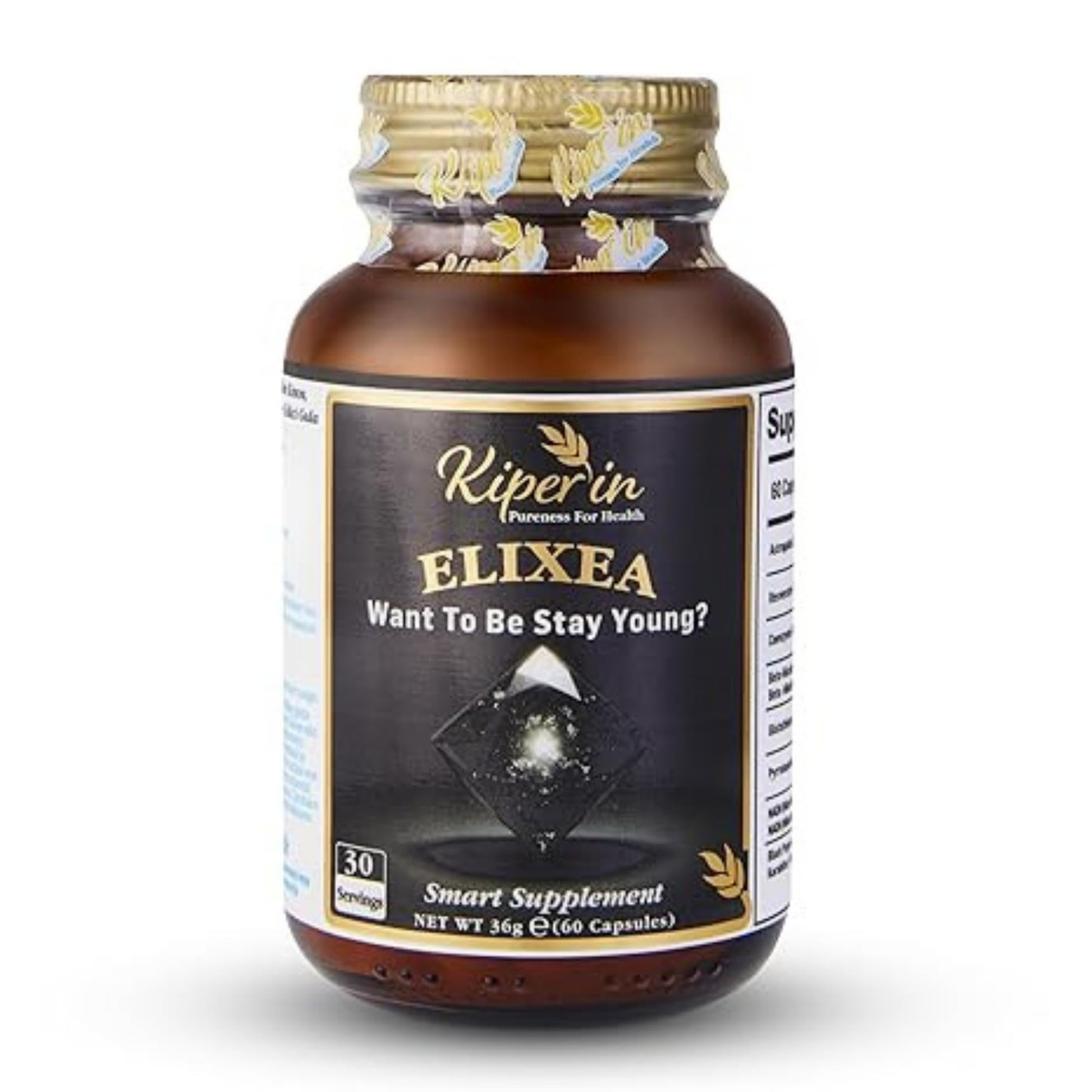 Kiperin ELIXEA Anti Aging Supplement for Women, 60 Capsules