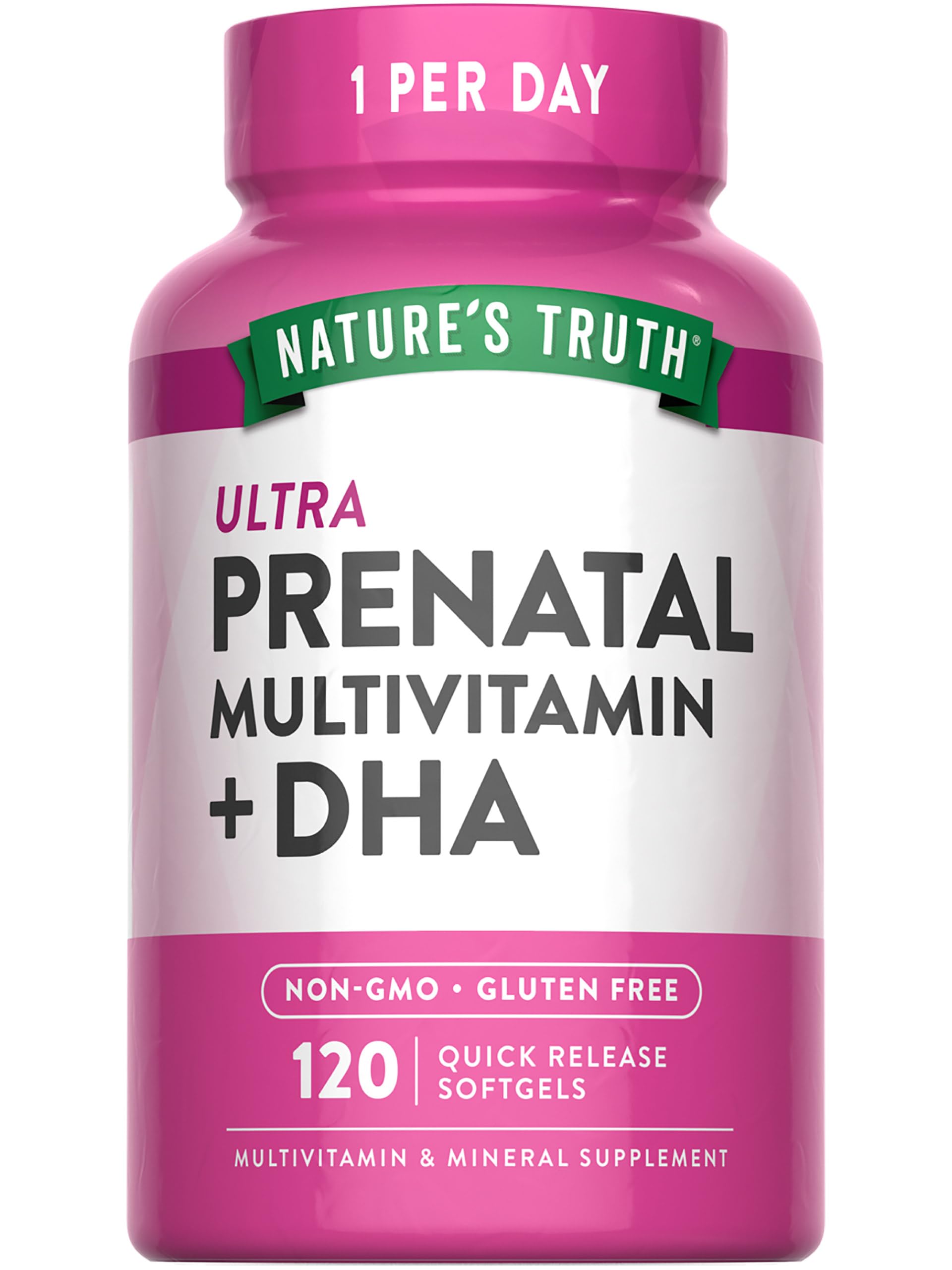 Nature's Truth Prenatal Vitamin for Women Softgels 120