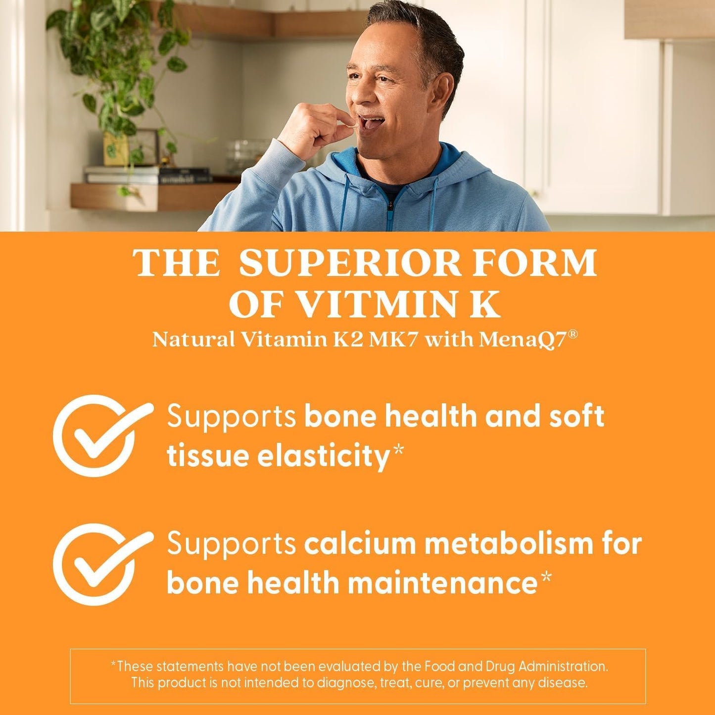 Doctor's Best Vitamin K2 MK7 Capsule, 60 Veg Caps